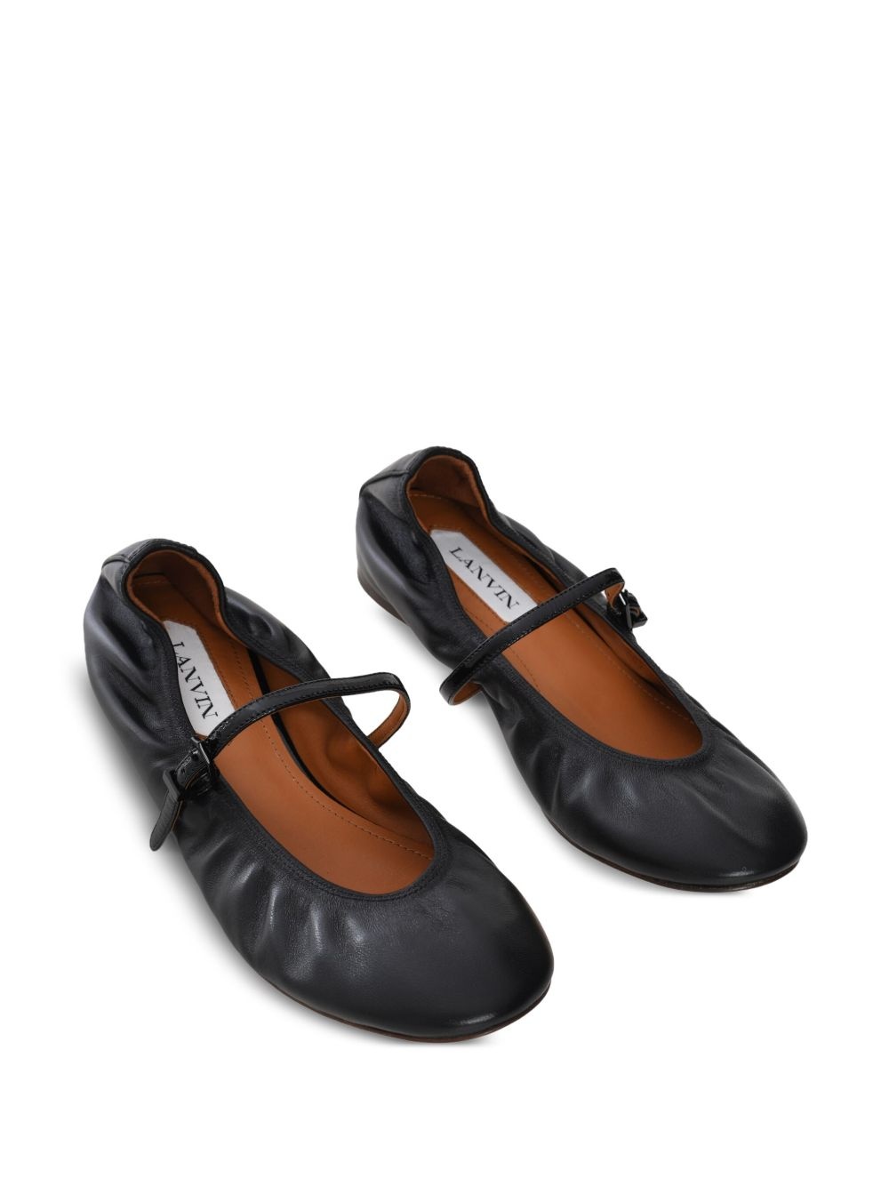 leather ballet flats - 2