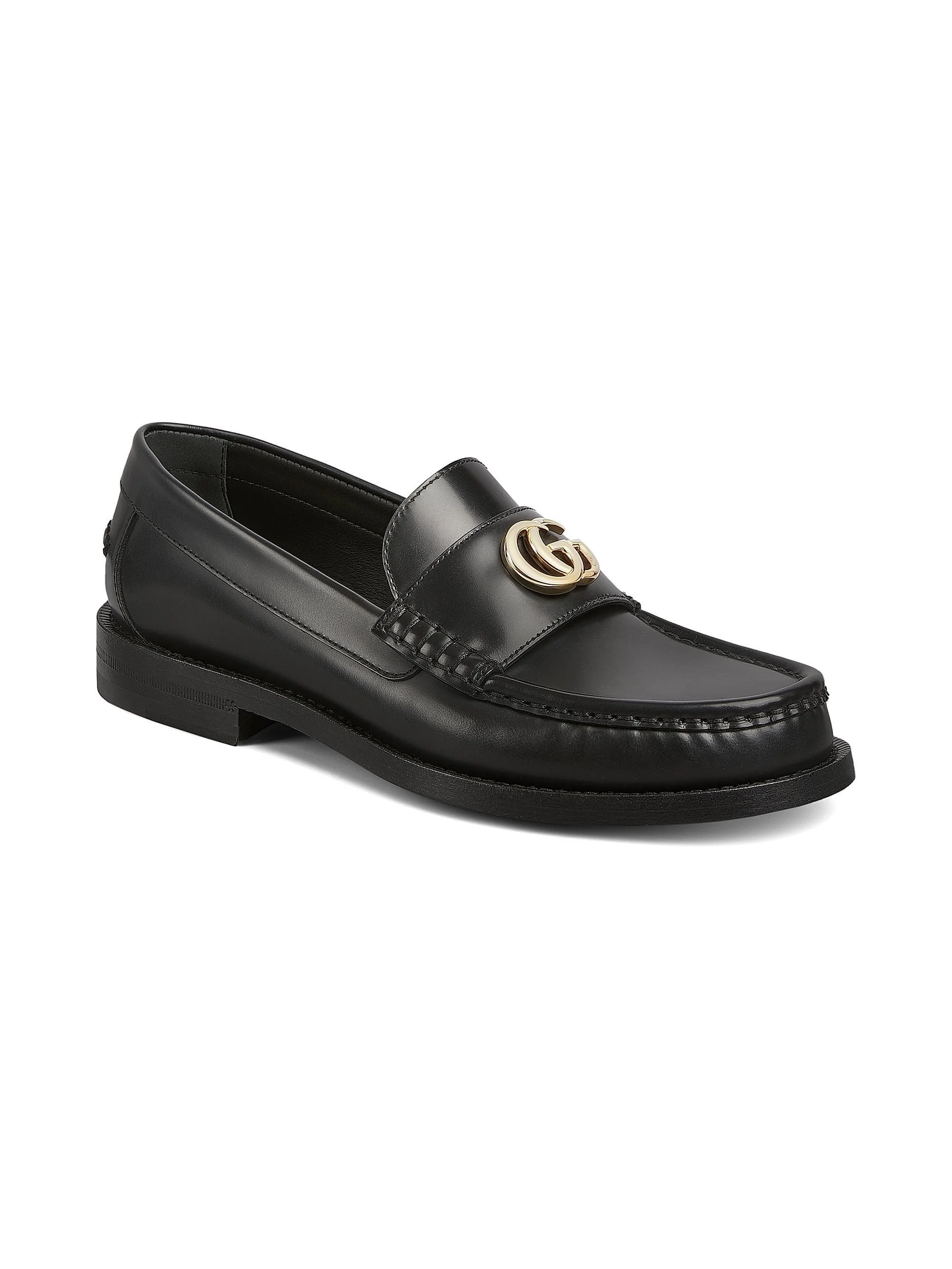Women's Princetown Leather Loafer - Black - 1