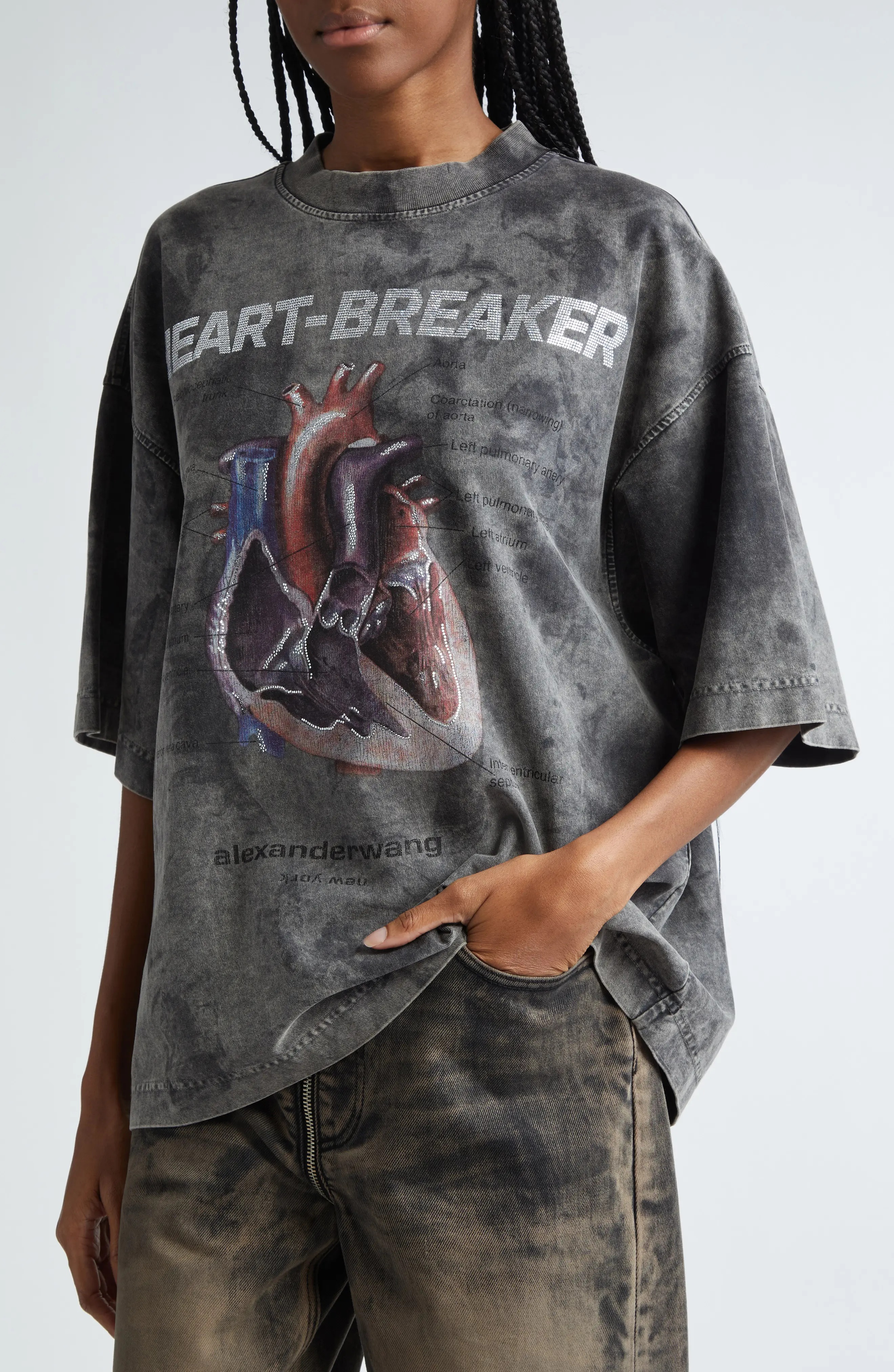 Heartbreaker Oversize Graphic T-Shirt - 5