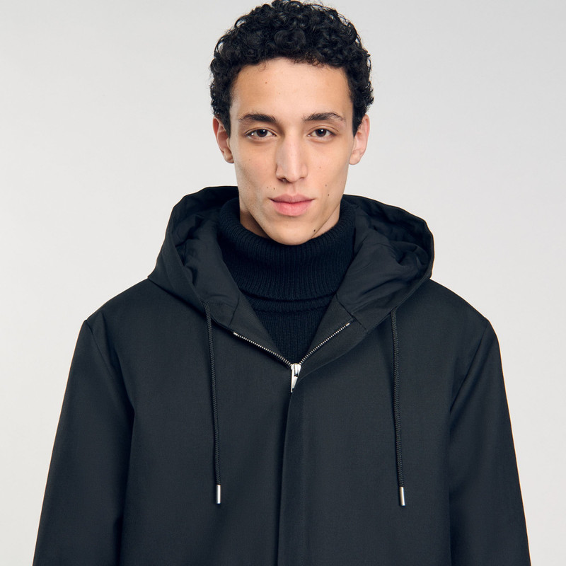 HOODED PARKA WITH ZIP 4