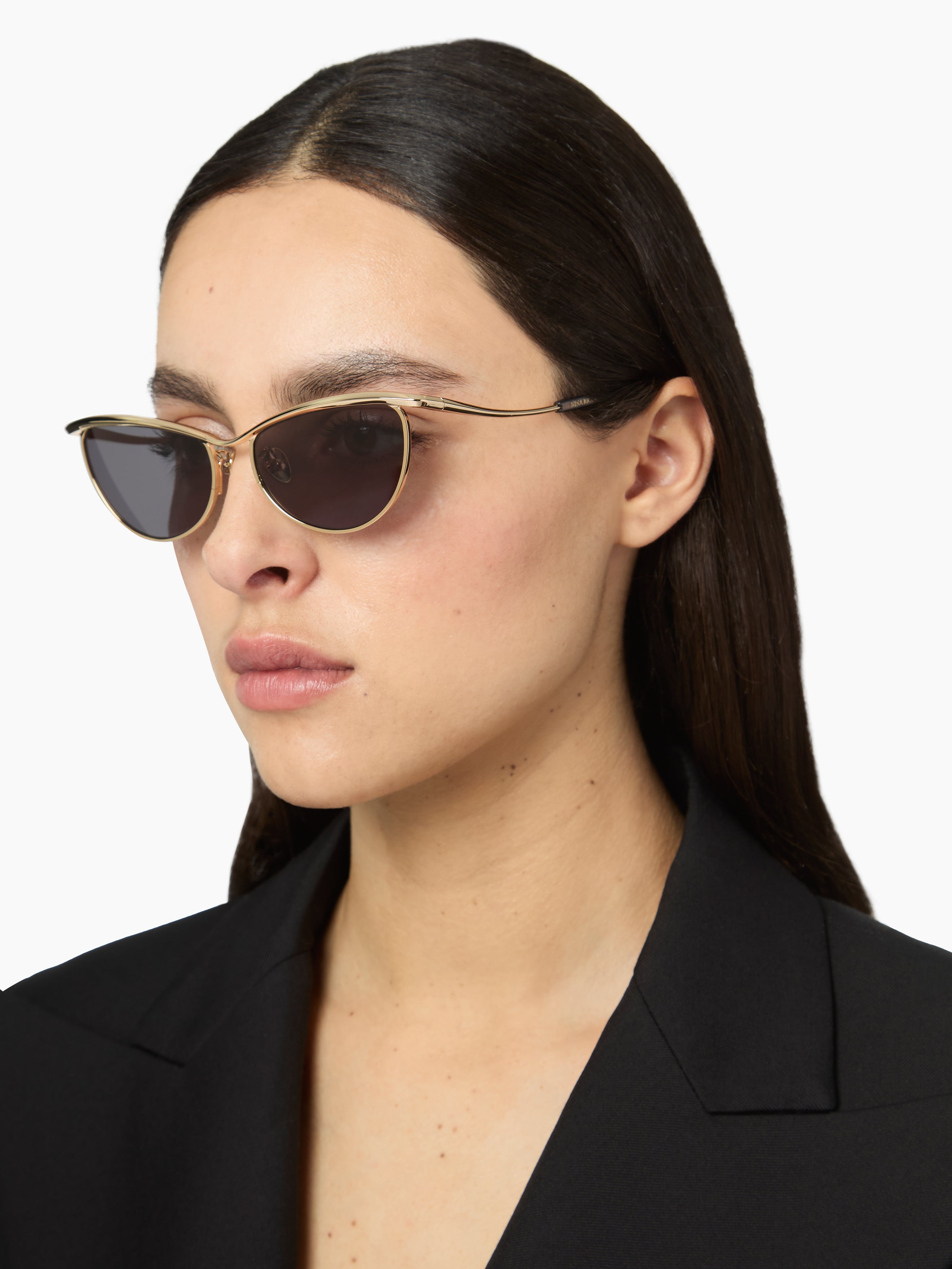 UPSIDE-DOWN CAT-EYE SUNGLASSES - 5