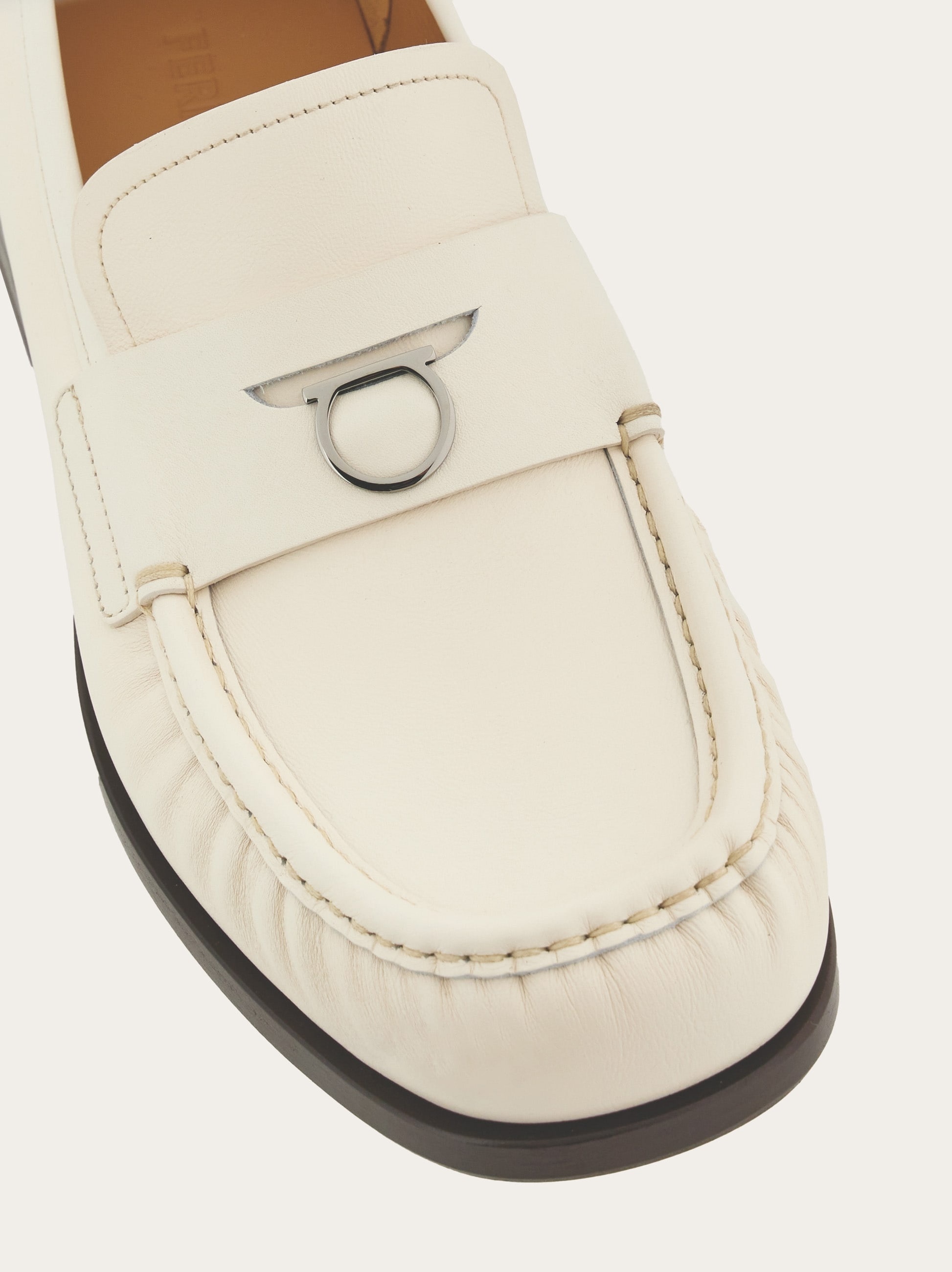 Penny loafer with Gancini ornament - 6