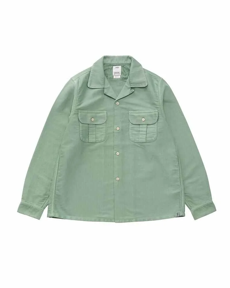 KEESEY G.S. SHIRT L/S MOLESKIN LT.GREEN - 1