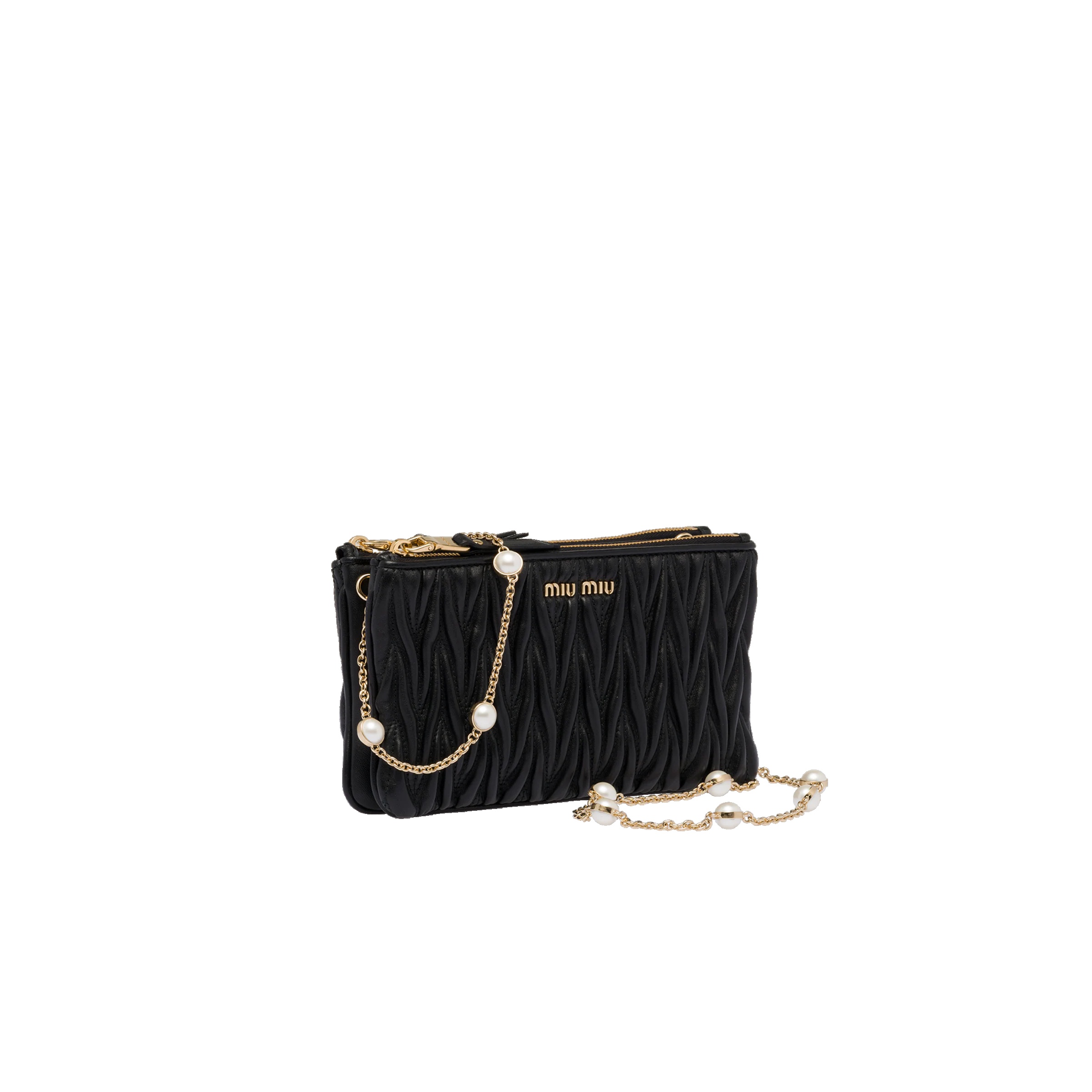 Matelassé nappa leather mini-bag - 2