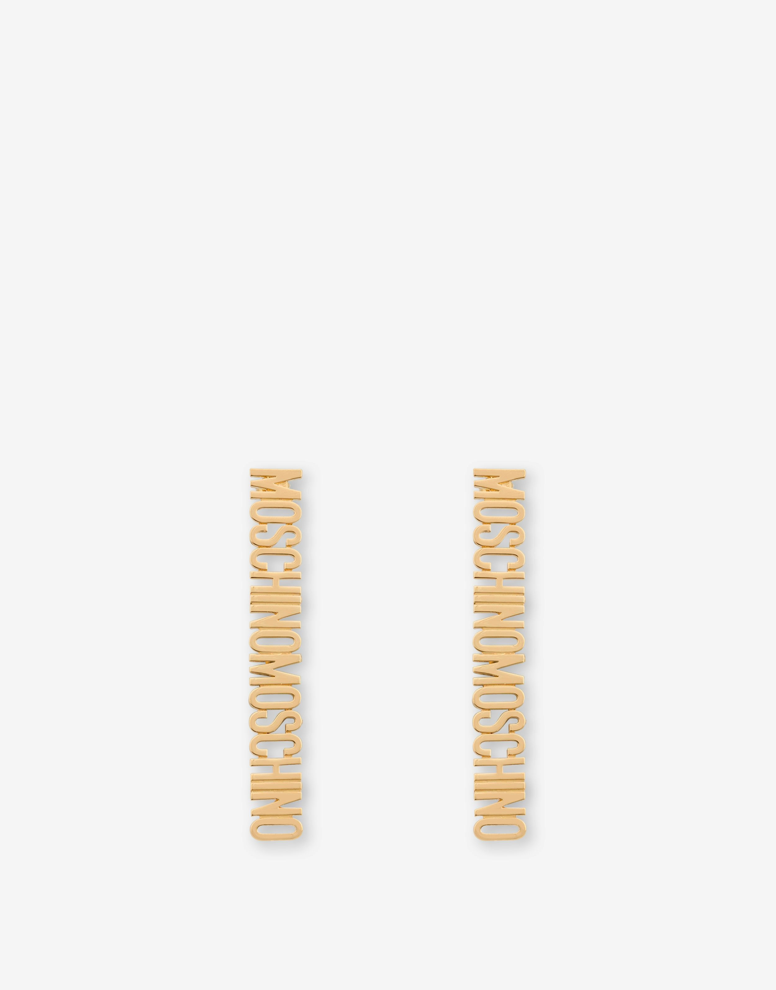 LETTERING LOGO EARRINGS - 1