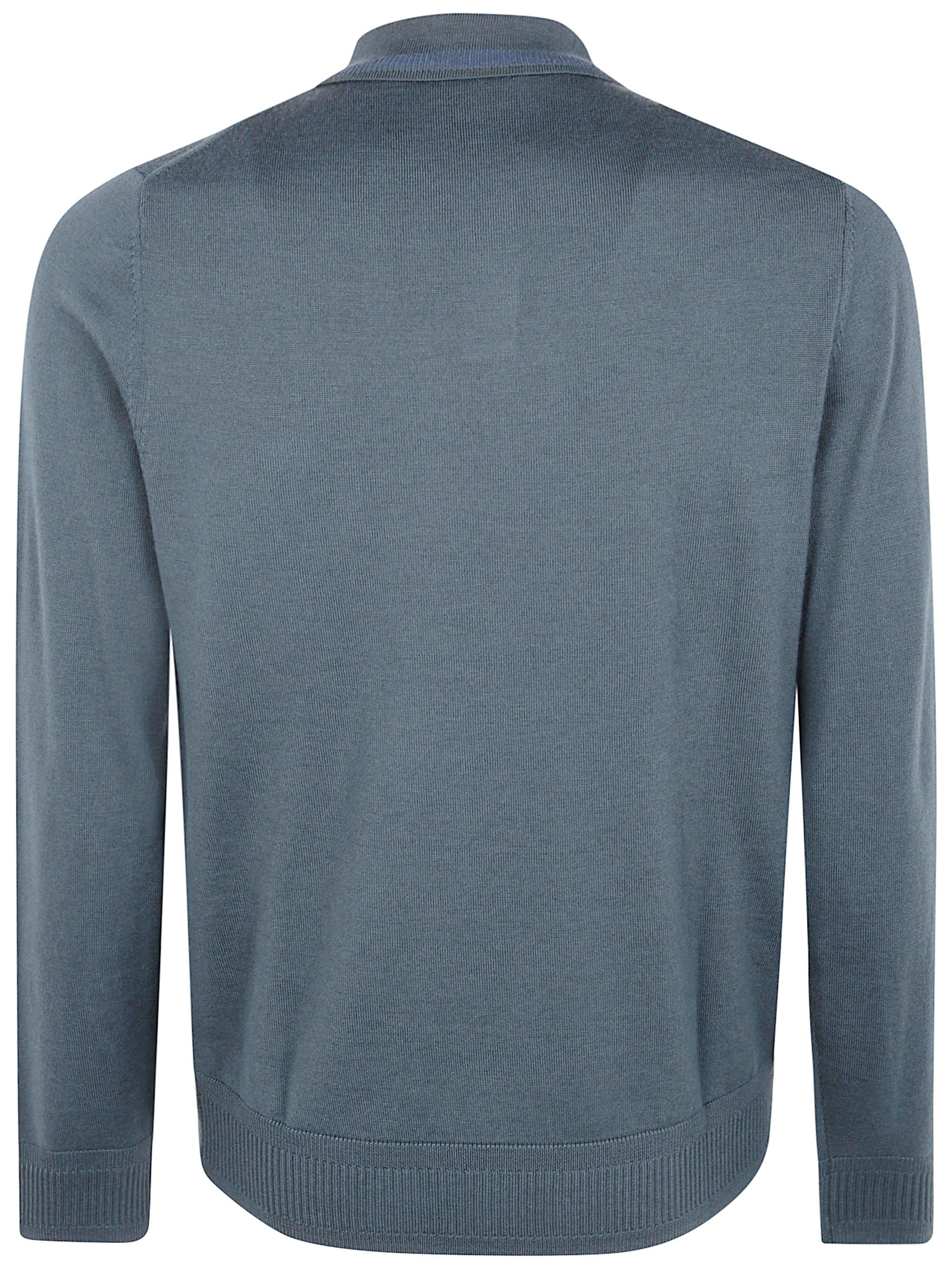 Paul Smith Men Mens Sweater Ls Polo - 4