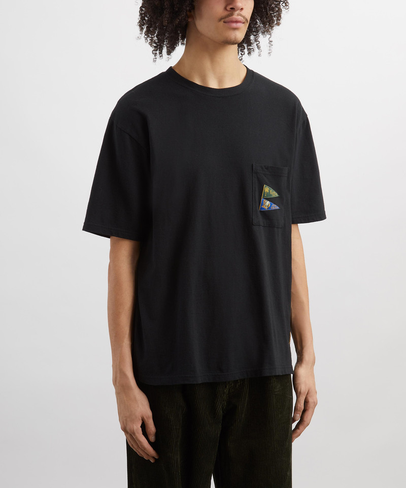 Kapital PENNANT Embroidered Jersey T-Shirt outlook