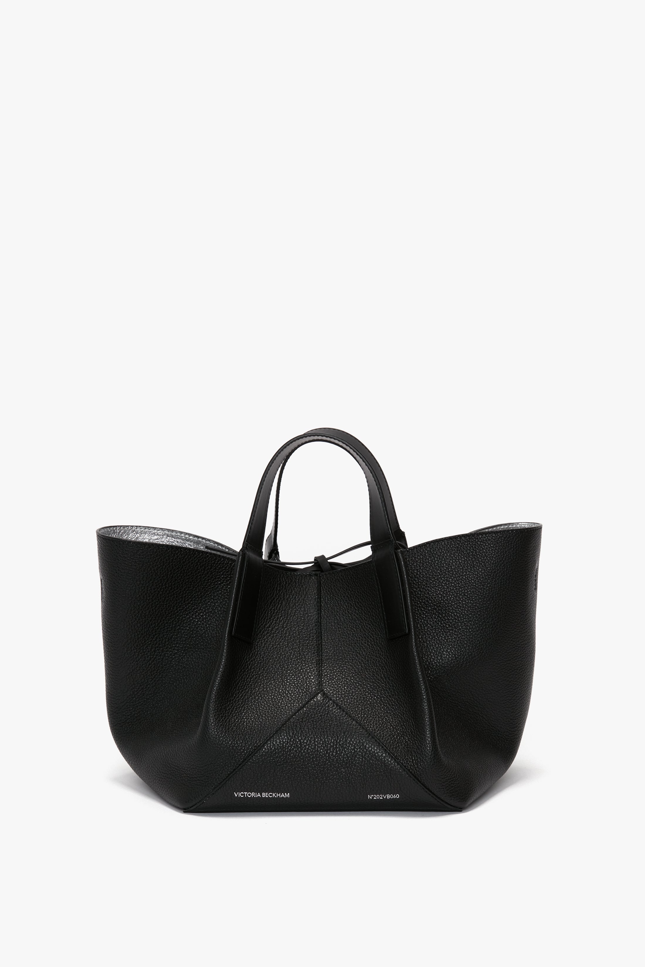 W11 Mini Tote In Black Leather - 2