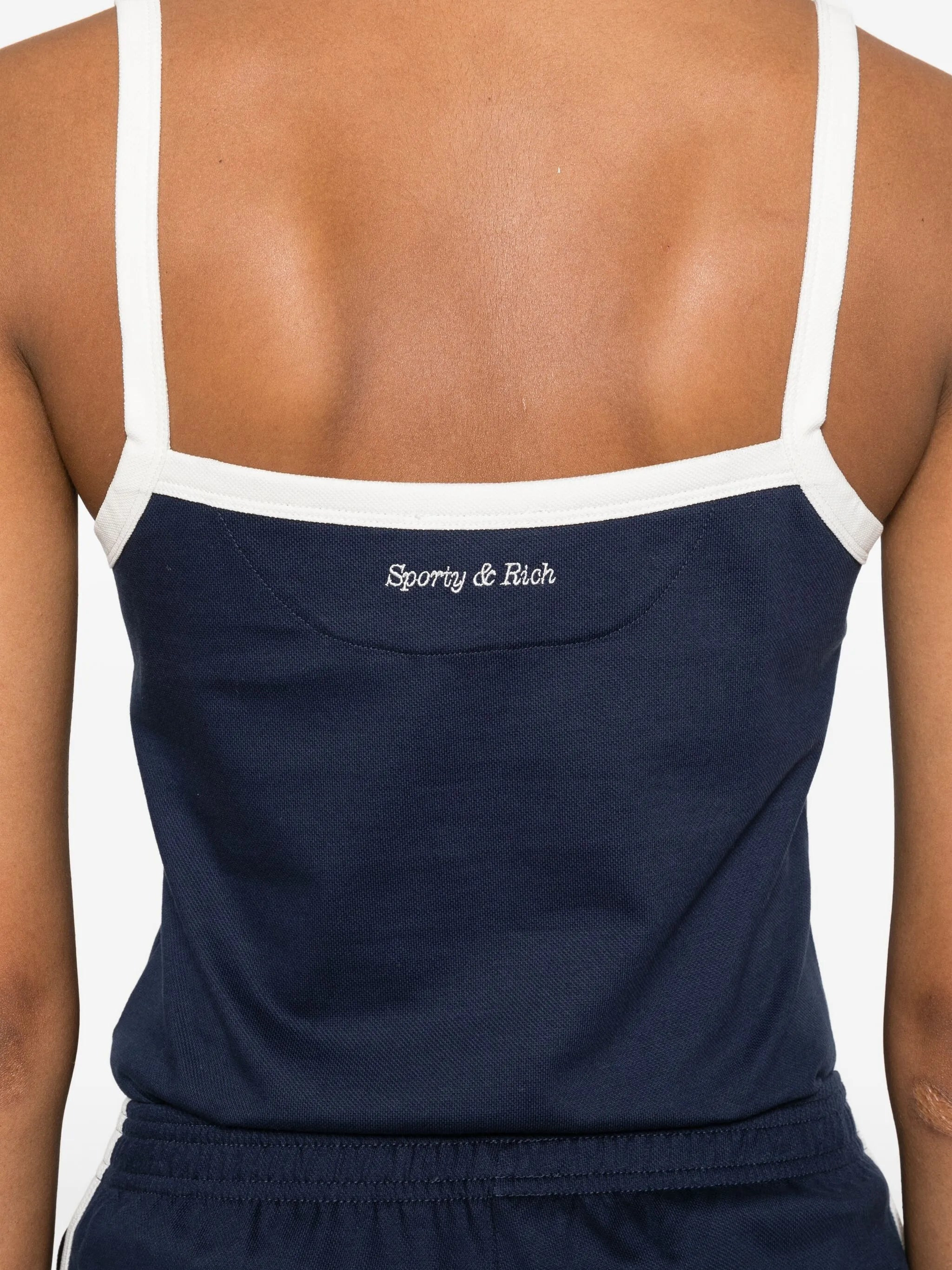 Sporty & Rich Logo-detail Cami Top - 2