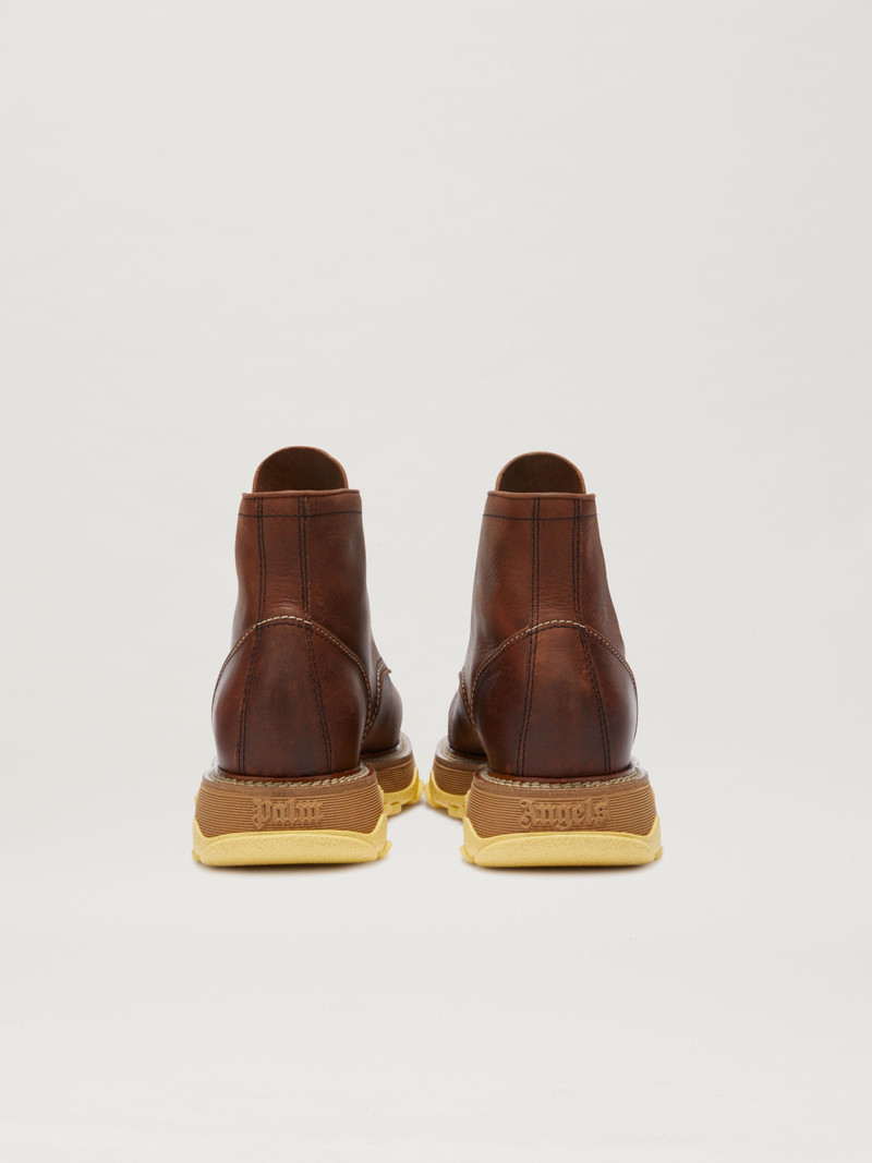 Palm Angels Hybrid Laced Up Boots outlook