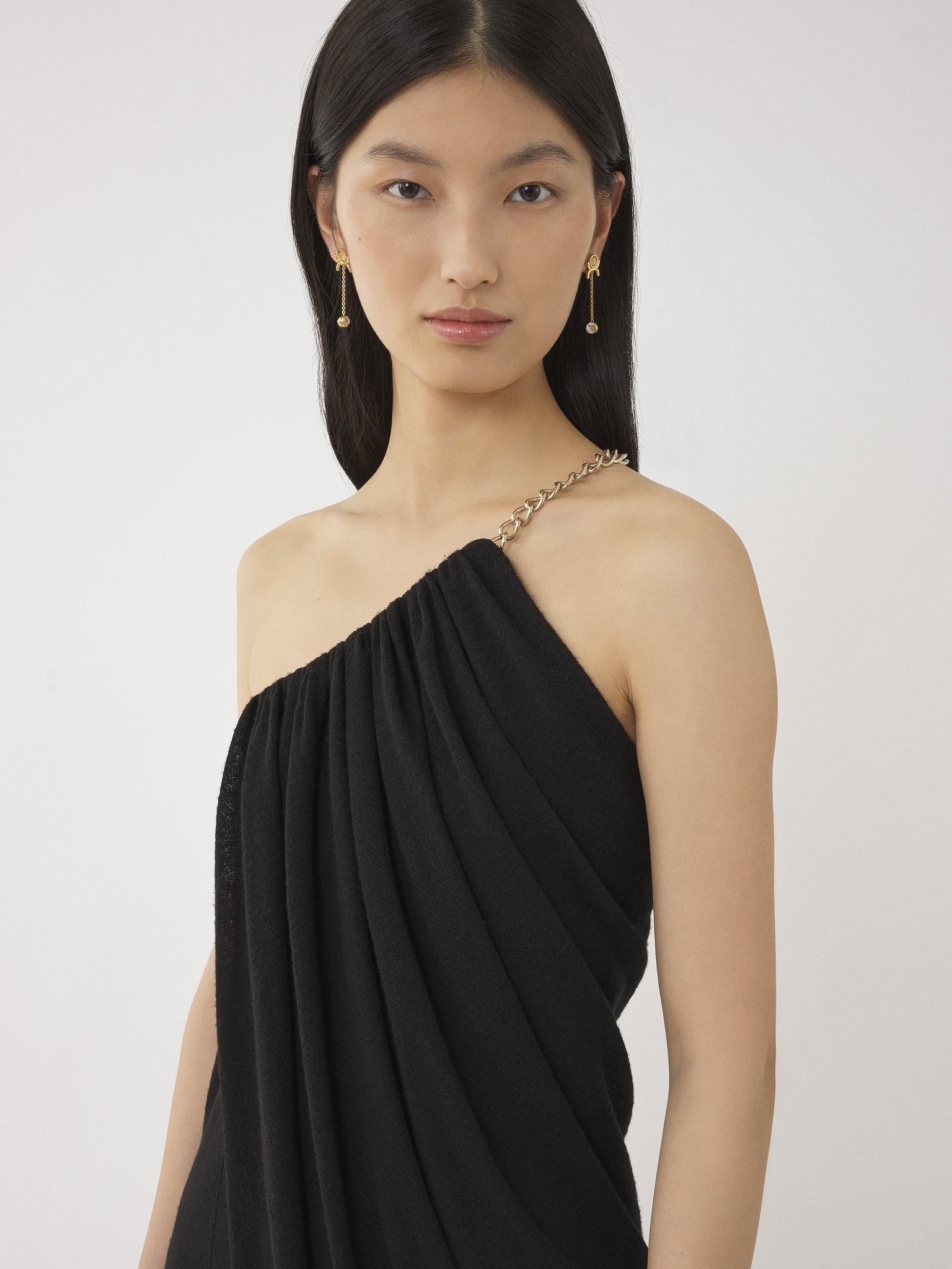 ONE-SHOULDER MIDI DRESS - 6