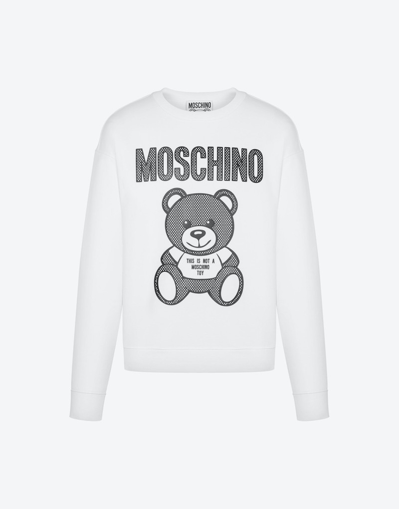 TEDDY MESH ORGANIC COTTON SWEATSHIRT 1