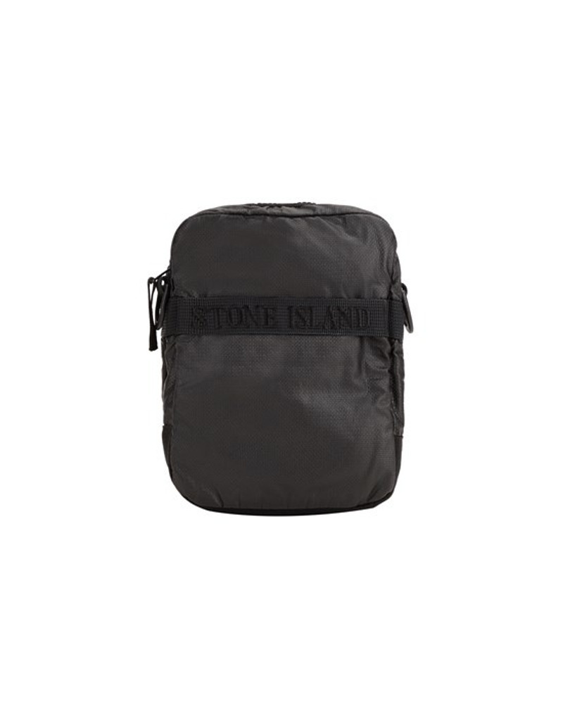 Stone Island 90870 70 MUSSOLA GOMMATA CANVAS BLACK outlook