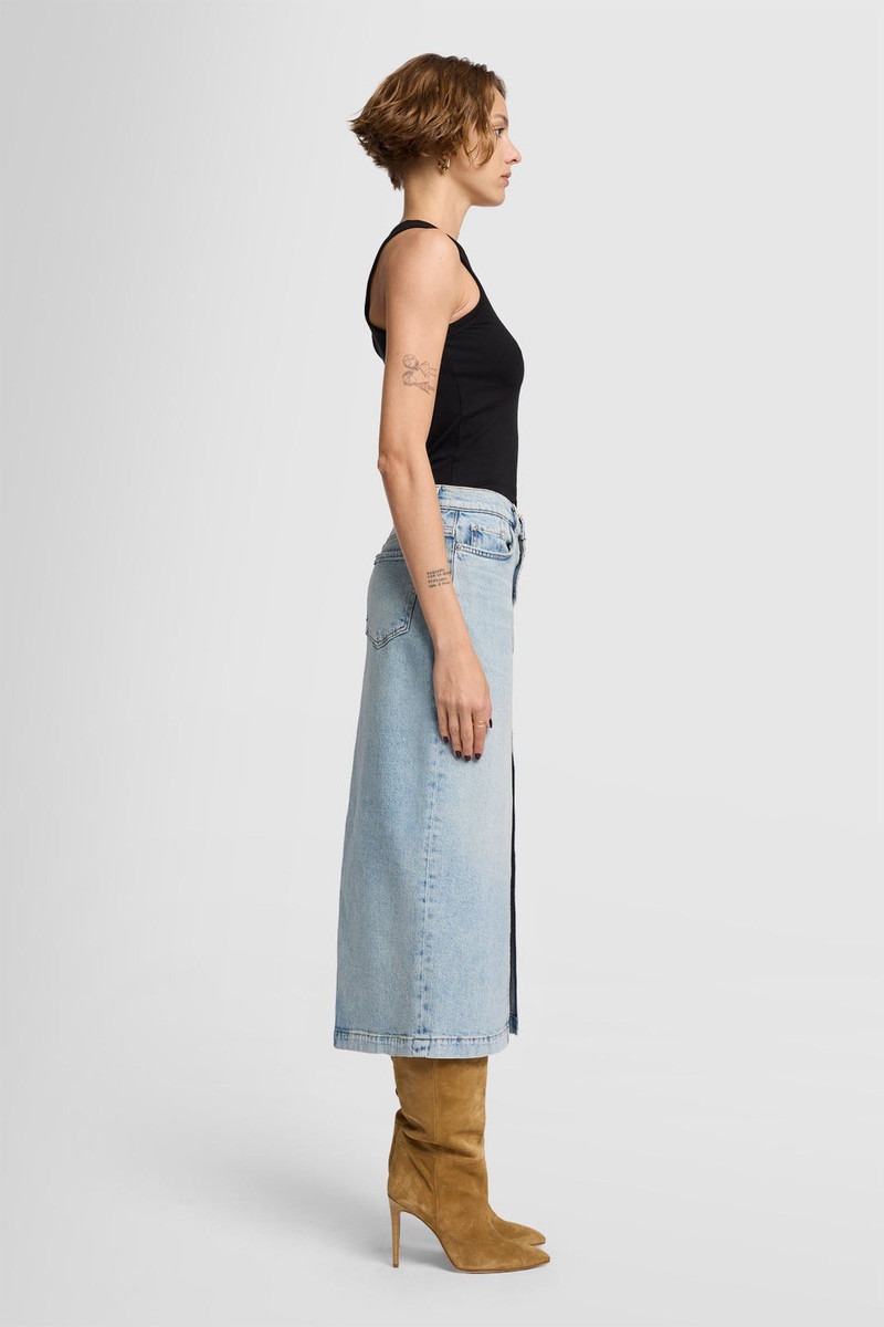 AMBER SKIRT in Denim 5