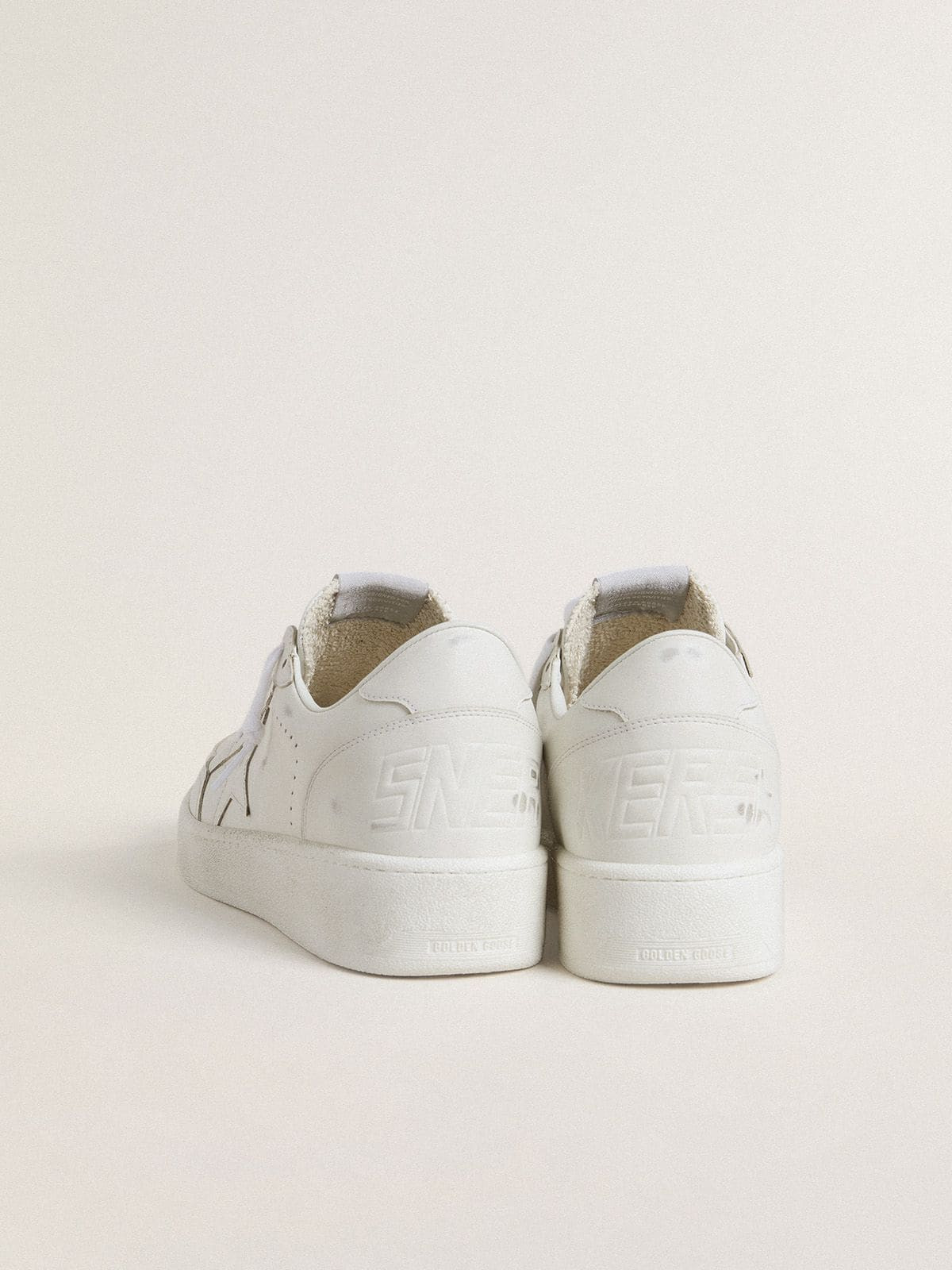 Men's Ball Star with white leather star and heel tab - 4