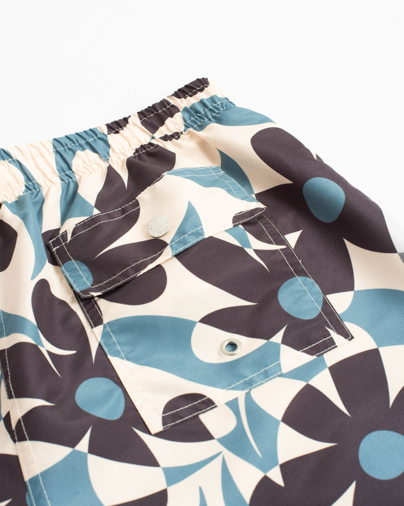Pastel Daisy Trip Swim Trunk 4