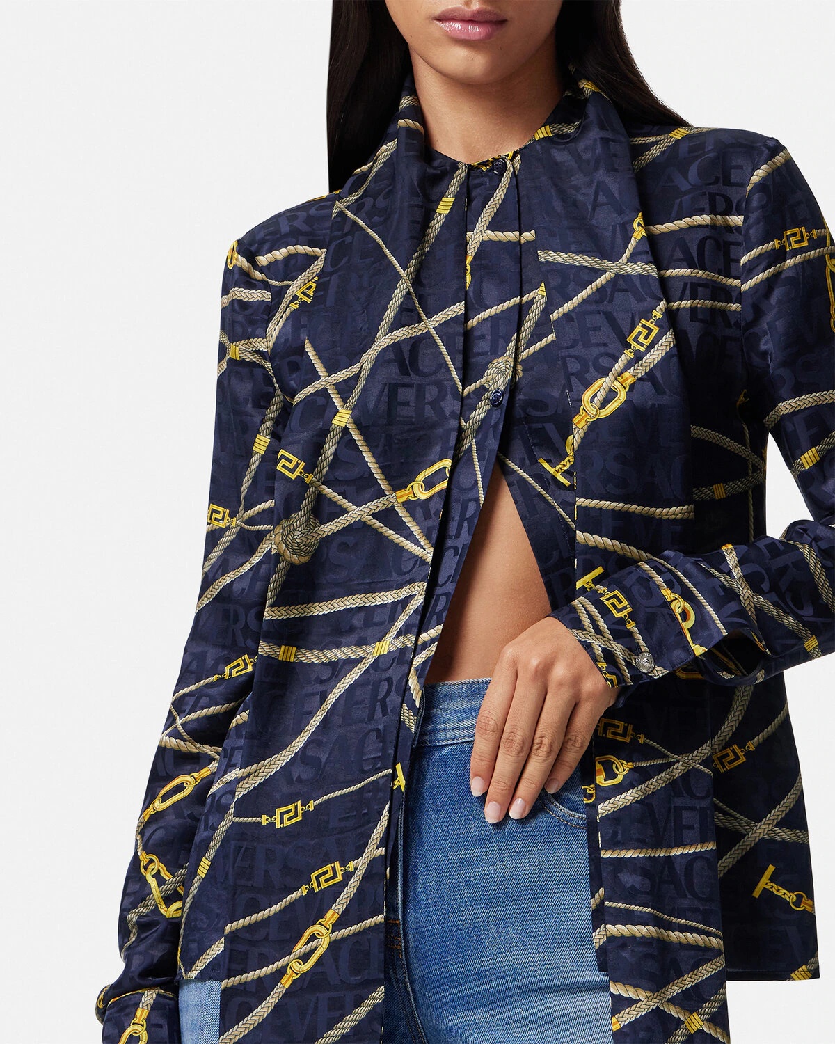 Greca Nautical Lavallière Shirt - 3
