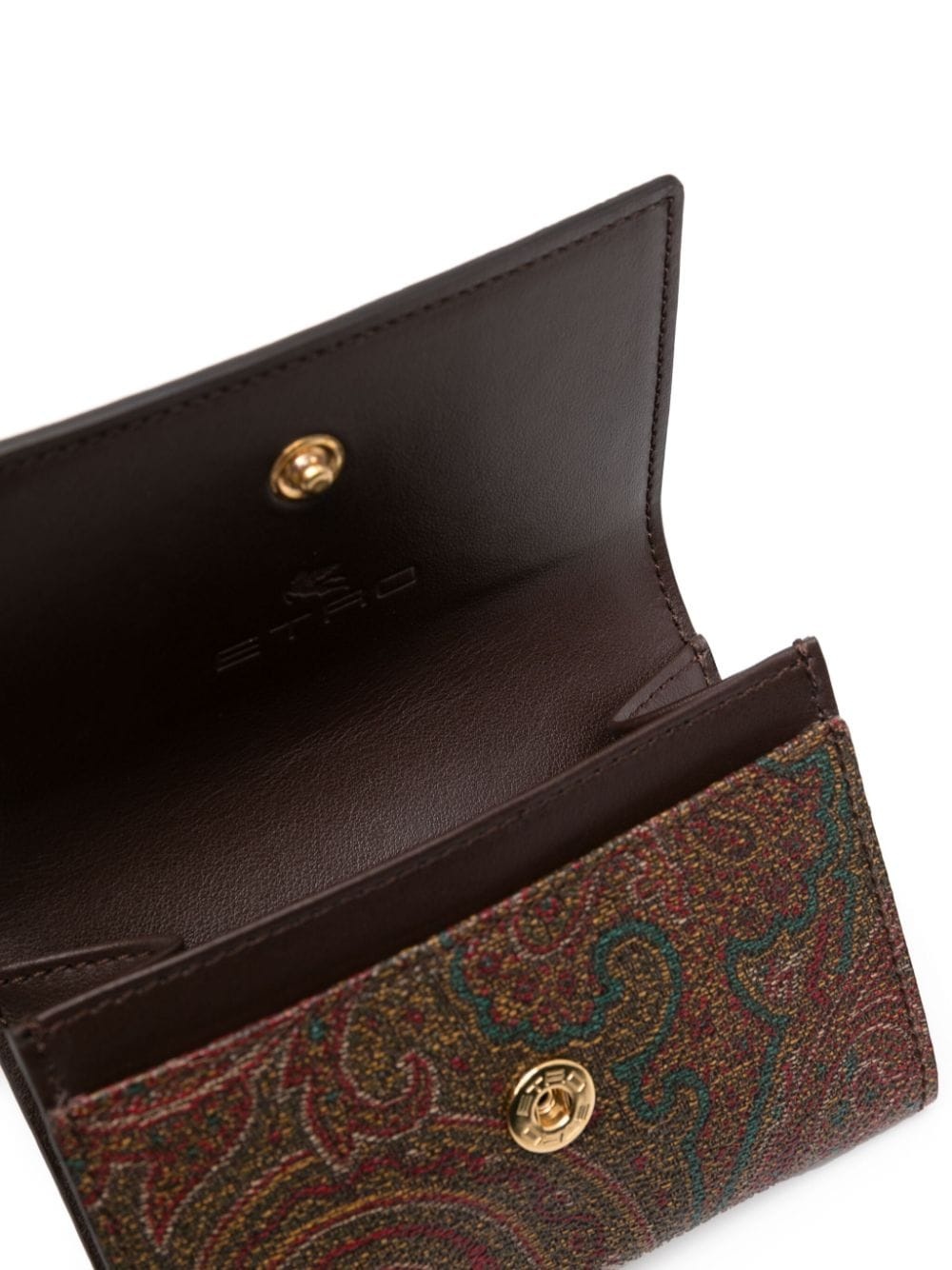 Pegaso-motif paisley wallet - 3