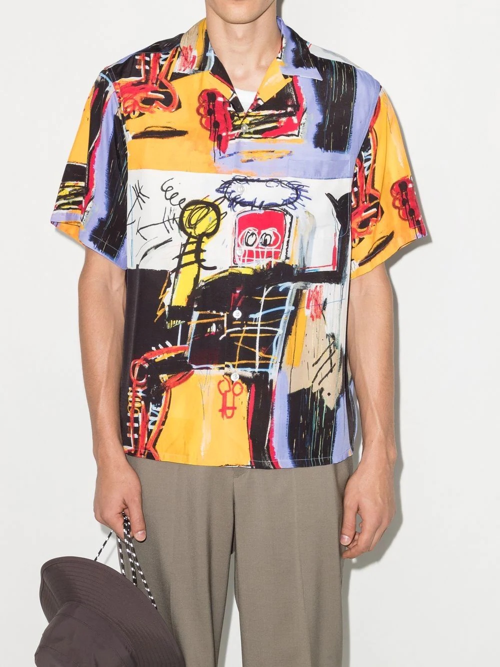 Jean Michel Basquiat print shirt - 2