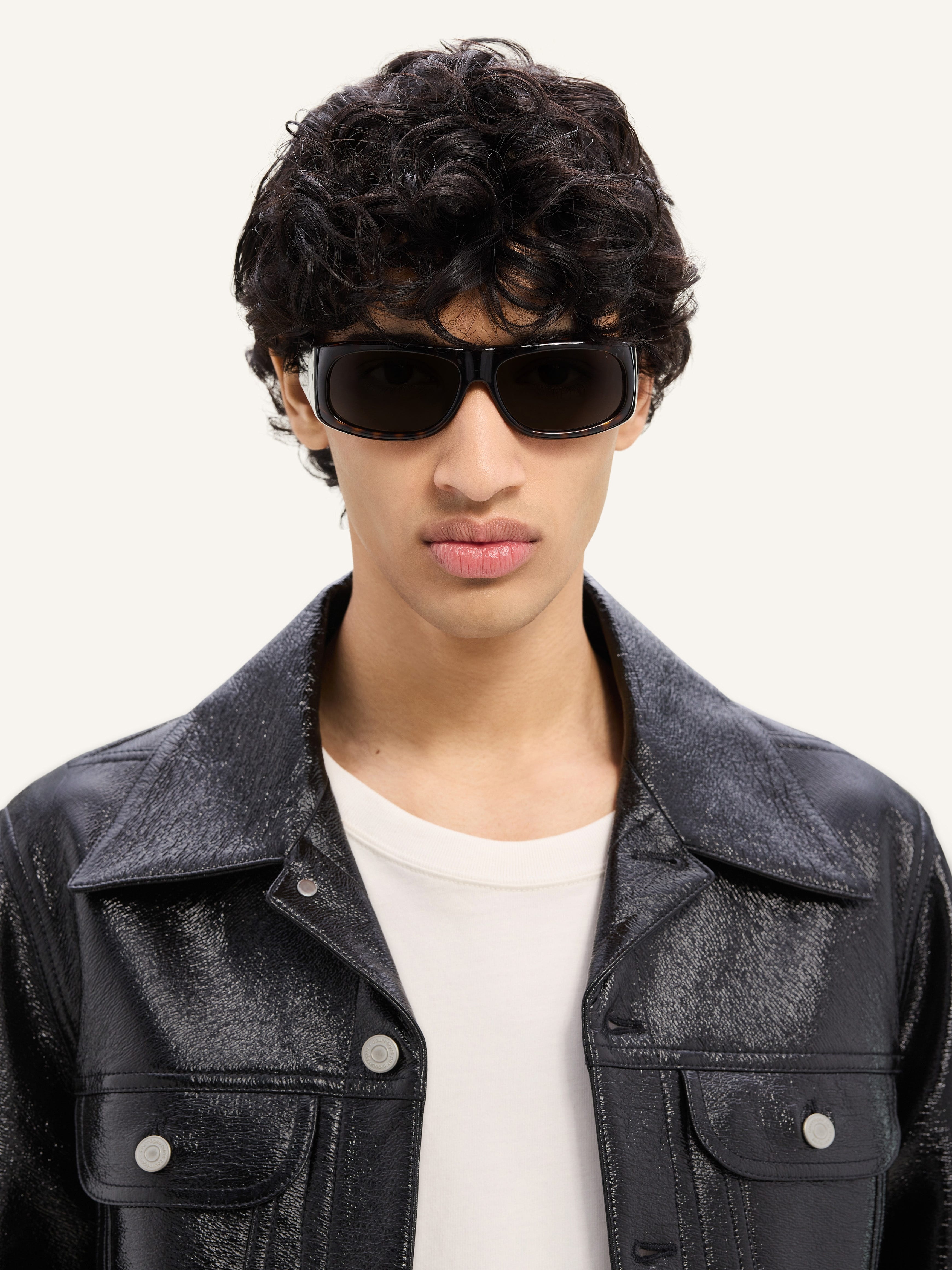 VINYL TRUCKER JACKET - 5