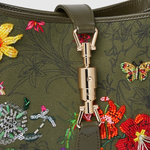 Gucci Jackie 1961 embroidered medium bag - 3