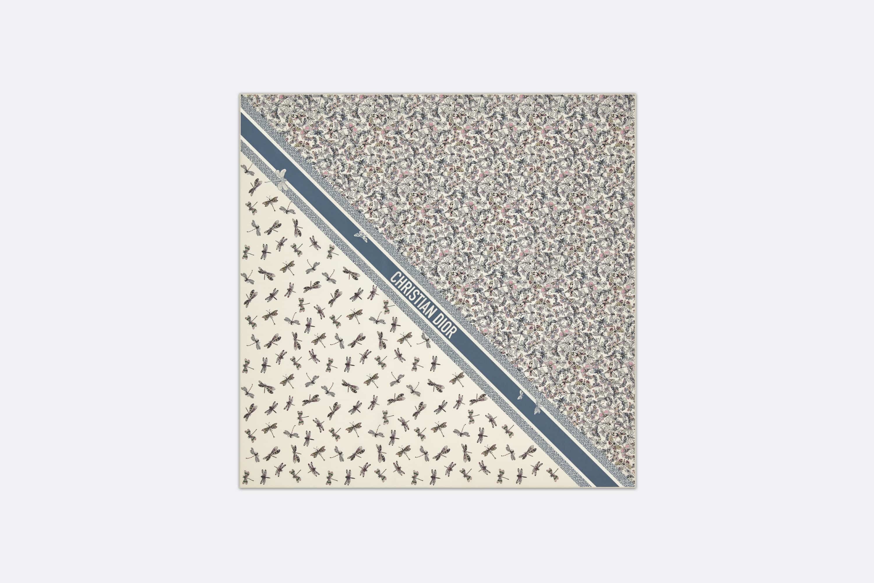 Libellule Camouflage 70 Square Scarf - 1