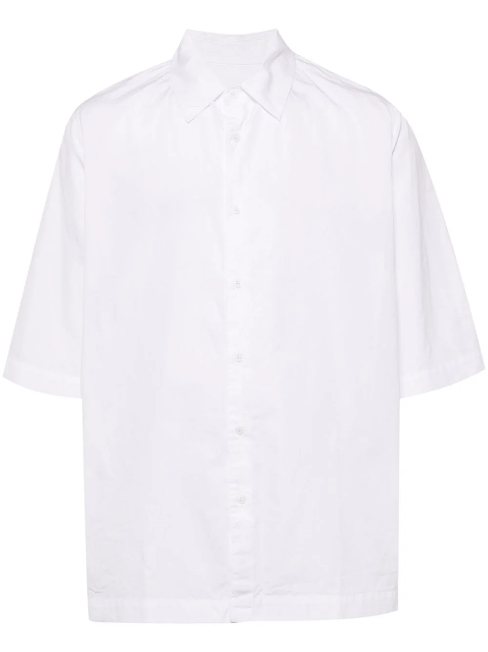 short-sleeve cotton shirt - 1