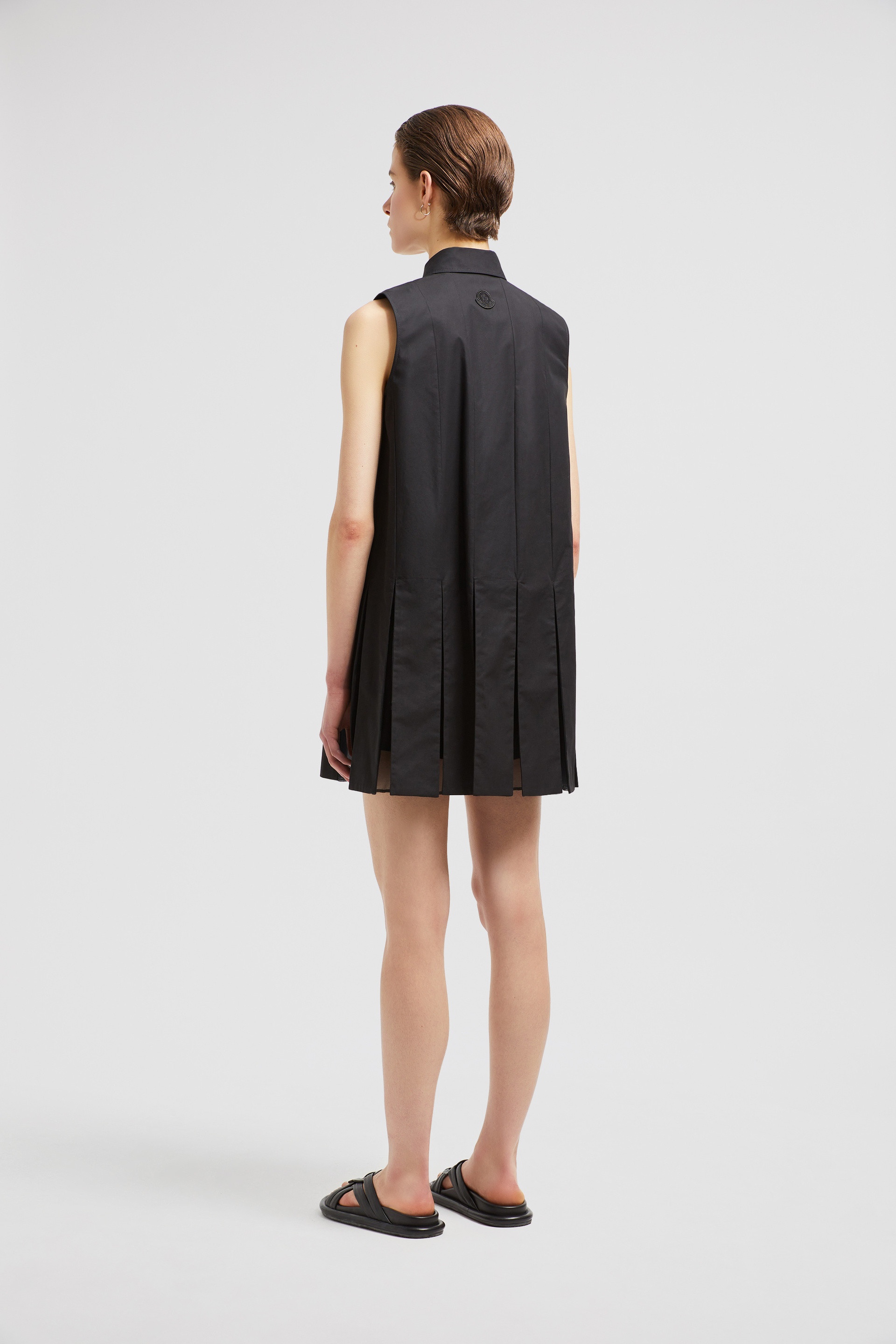Cotton & Silk Mini Shirt Dress - 5
