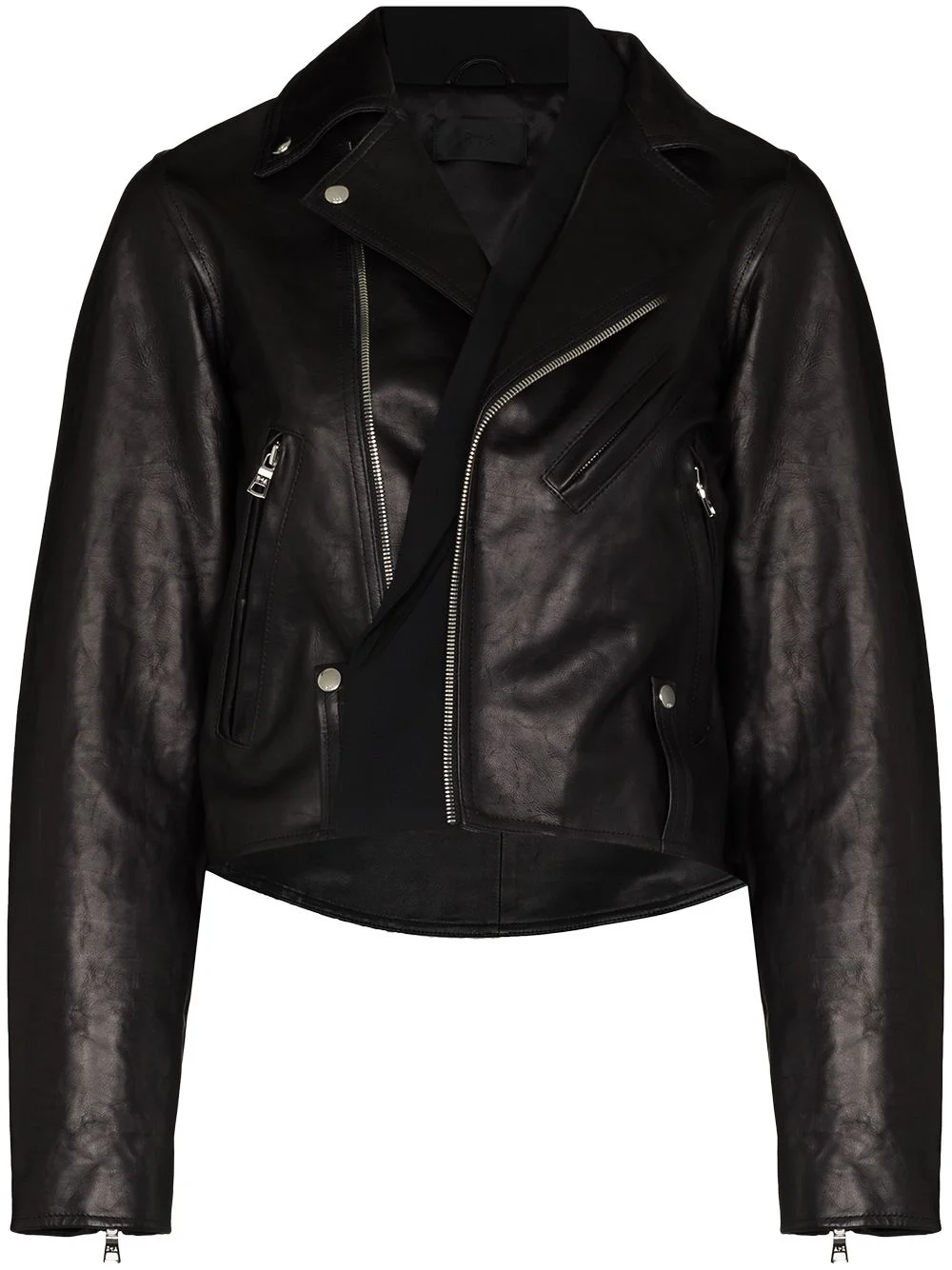 Saige leather biker jacket - 1