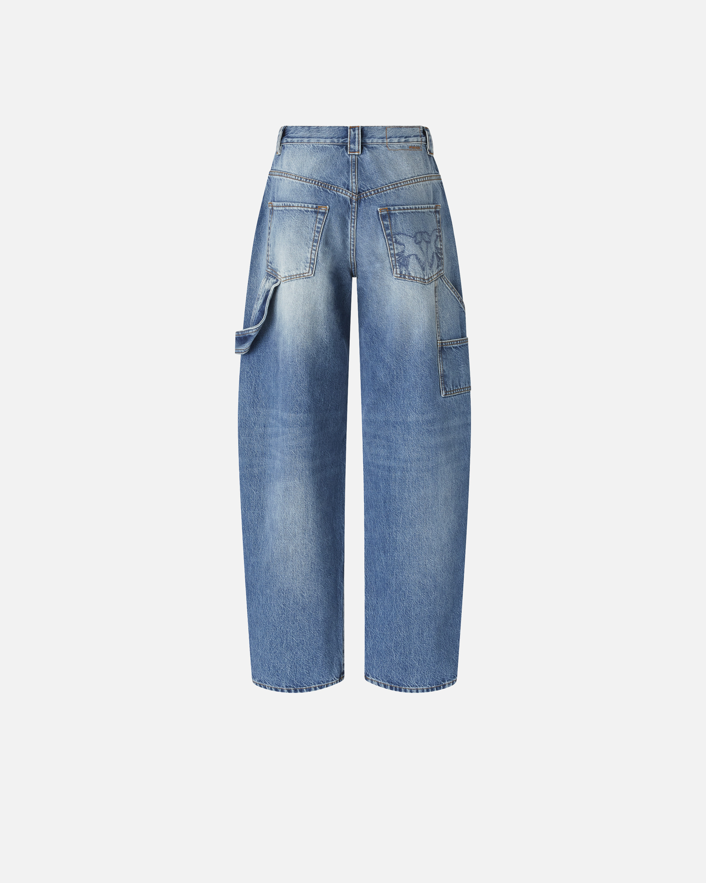 BALLOON JEANS WITH WORKWEAR DETAILS - 2