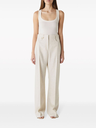 JACQUEMUS Sauge flared trousers outlook