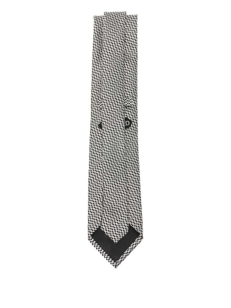 TOM FORD herringbone-pattern tie outlook