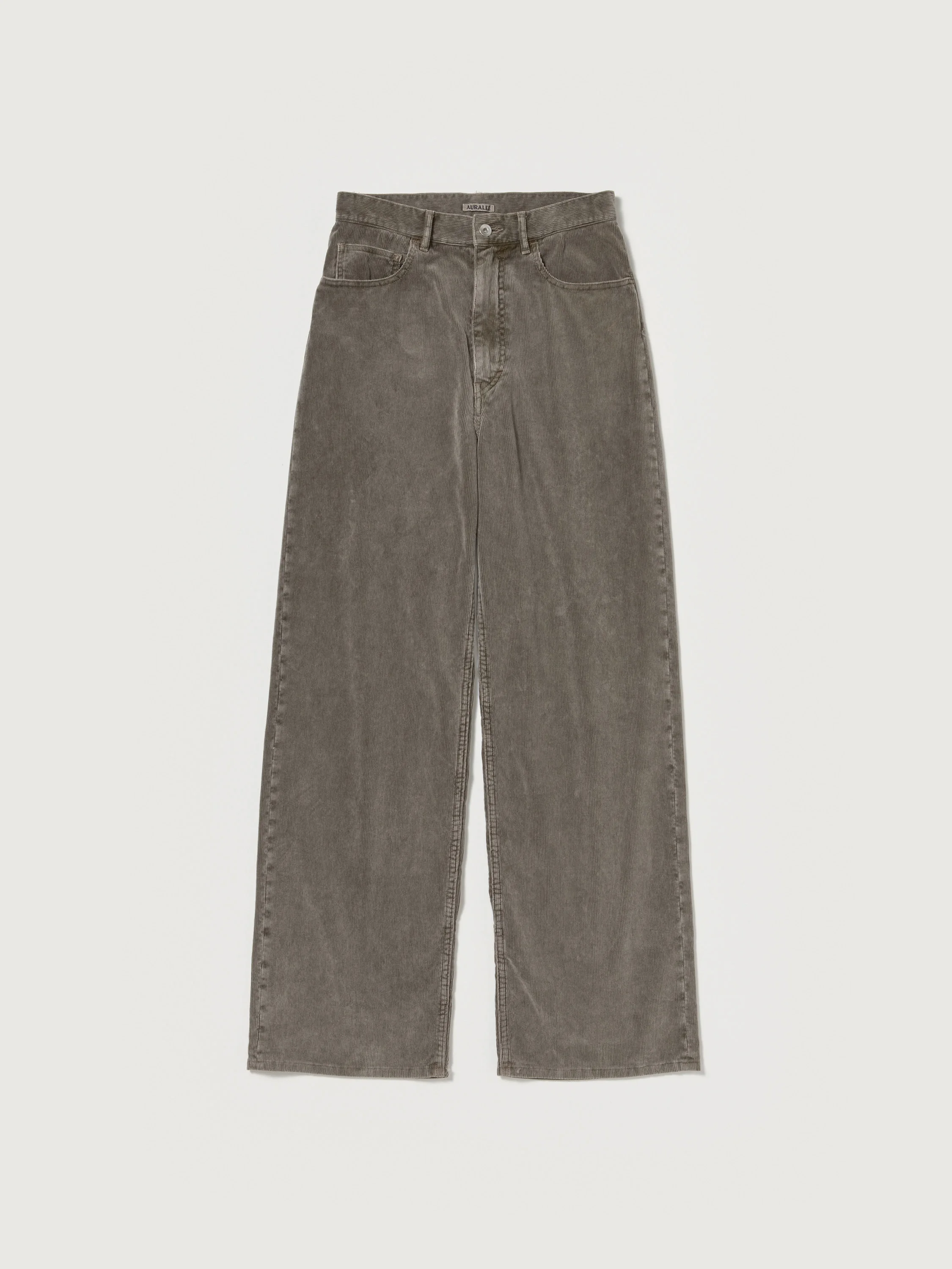 GARMENT-DYED FINX CORDUROY 5P WIDE PANTS - 1