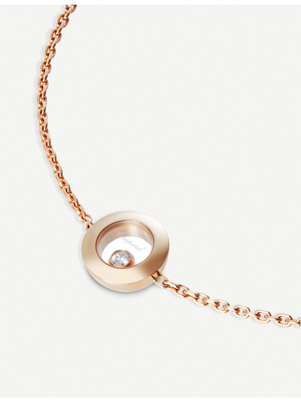 Happy Diamonds Icons 18ct rose-gold and diamond bracelet - 3