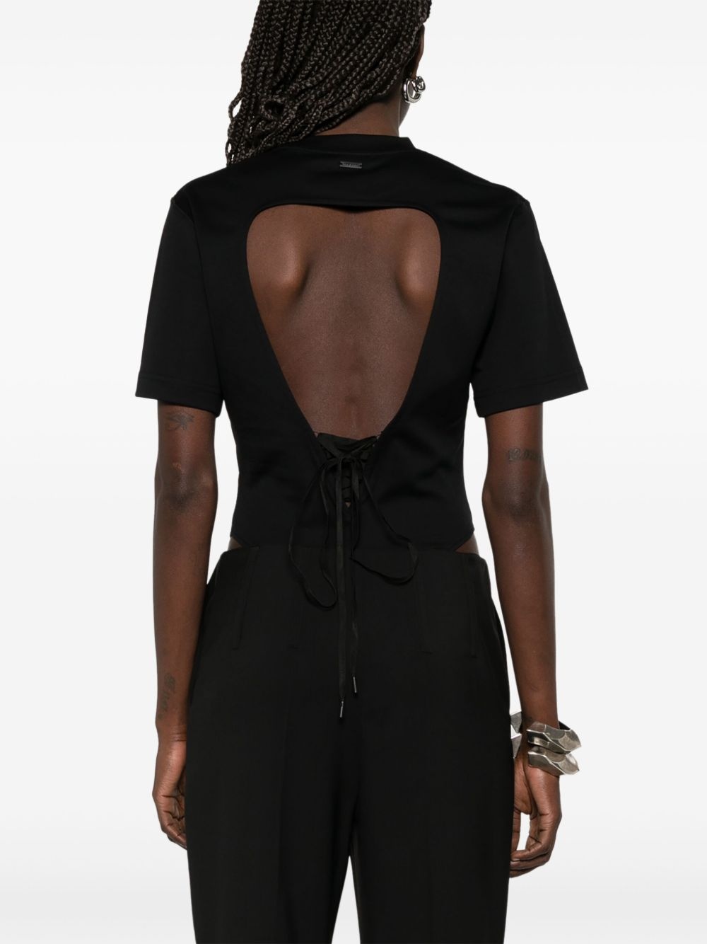 corset open-back bodysuit - 4