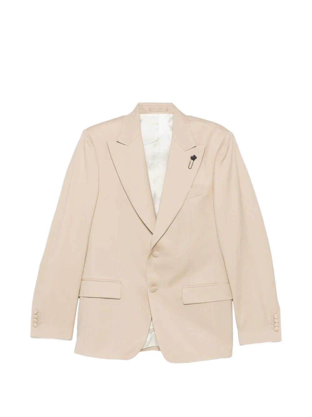flower-pin blazer - 1