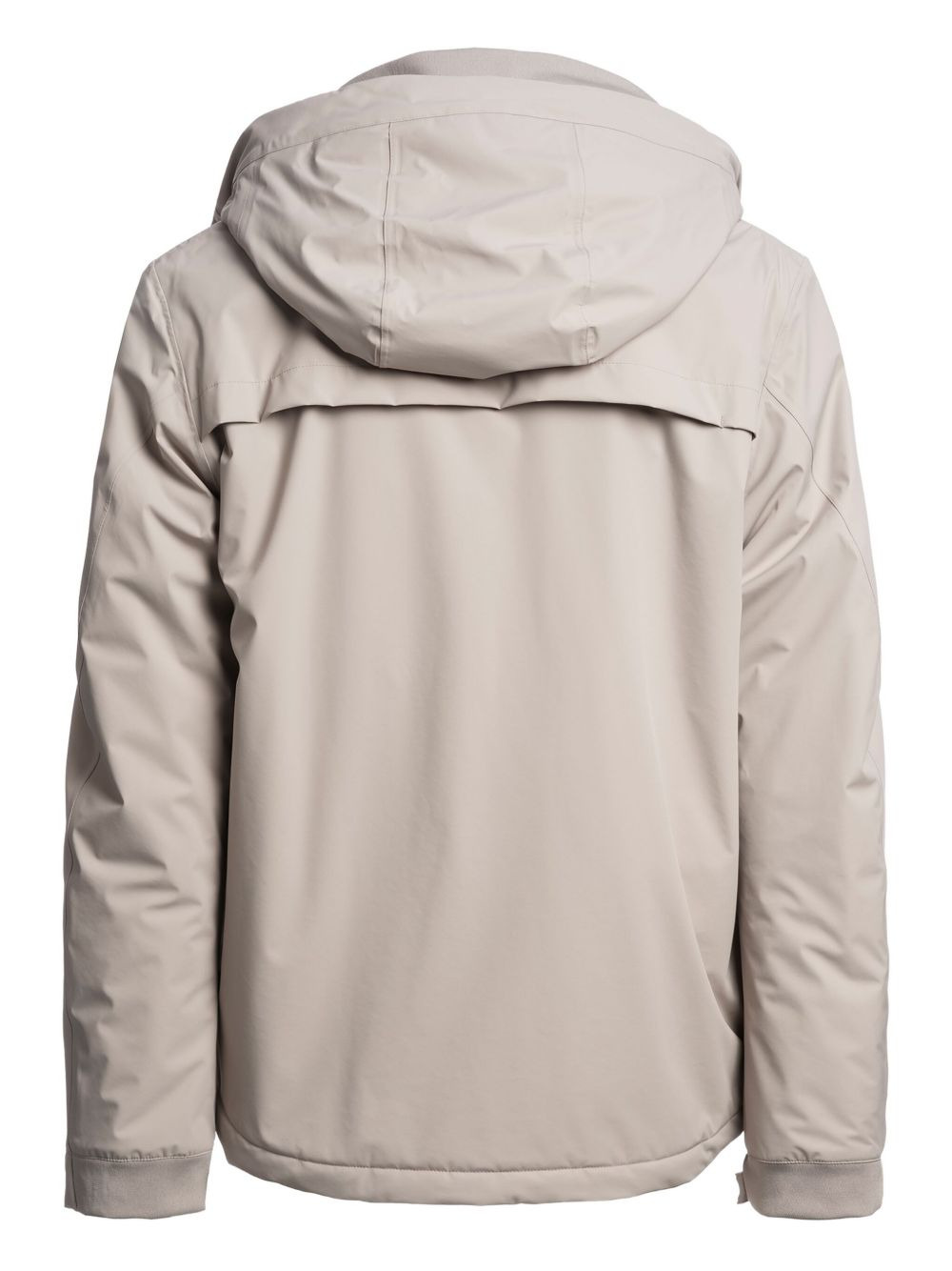 hooded zip-front jacket - 3
