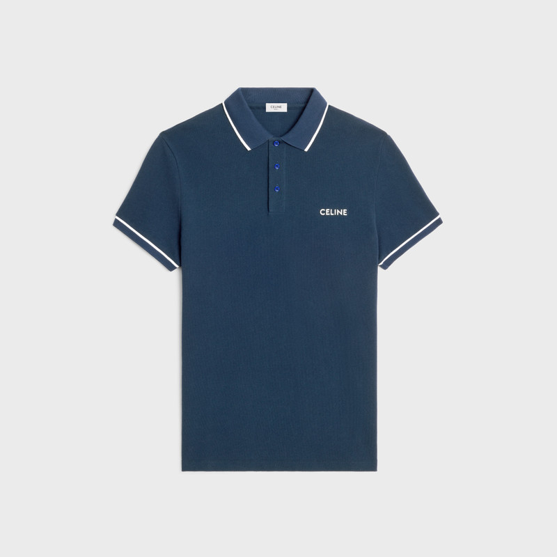 classic polo shirt in cotton piqué 1