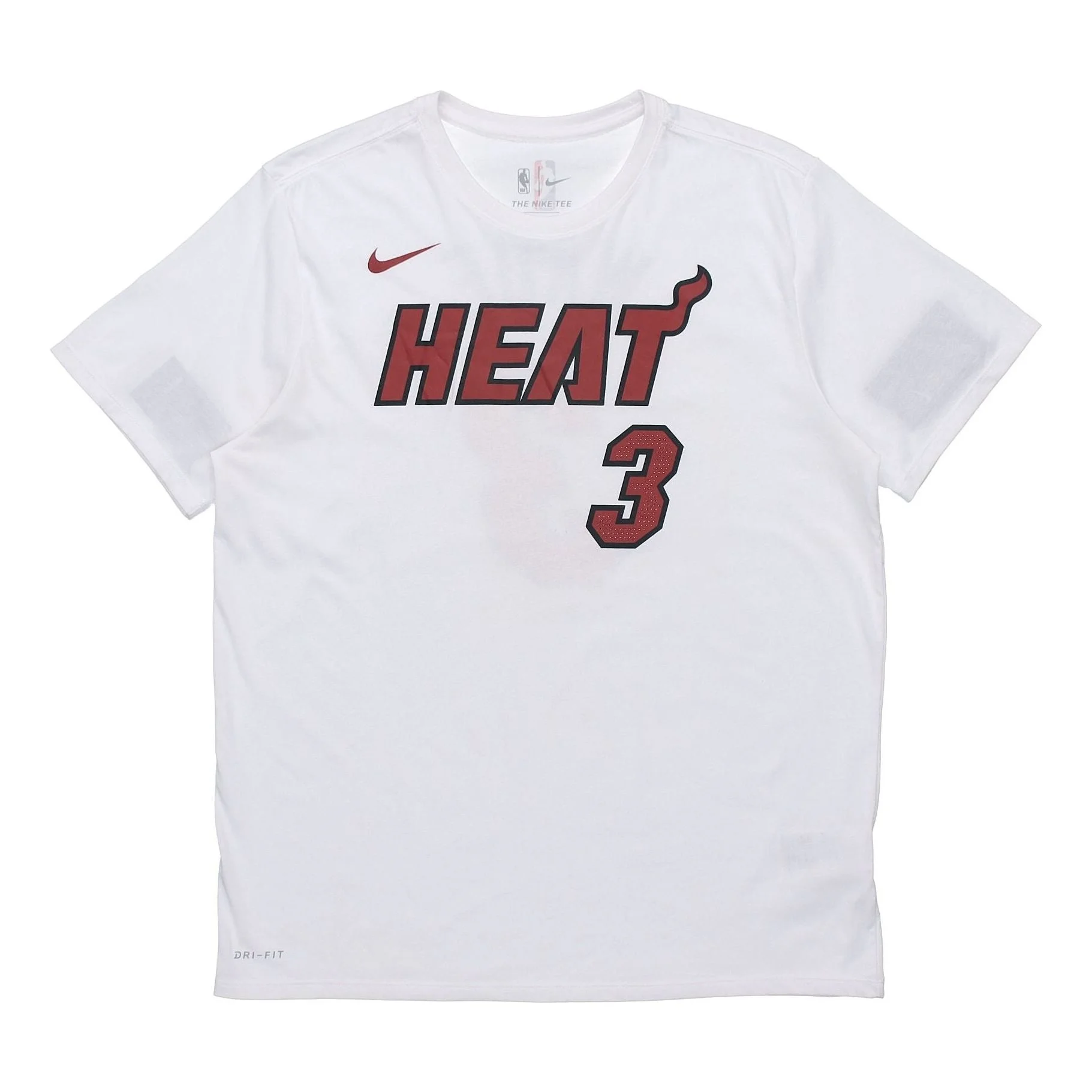 Nike NBA Wade Dwayne Miami Heat limited Jersey Short Sleeve White 870787-117 - 1