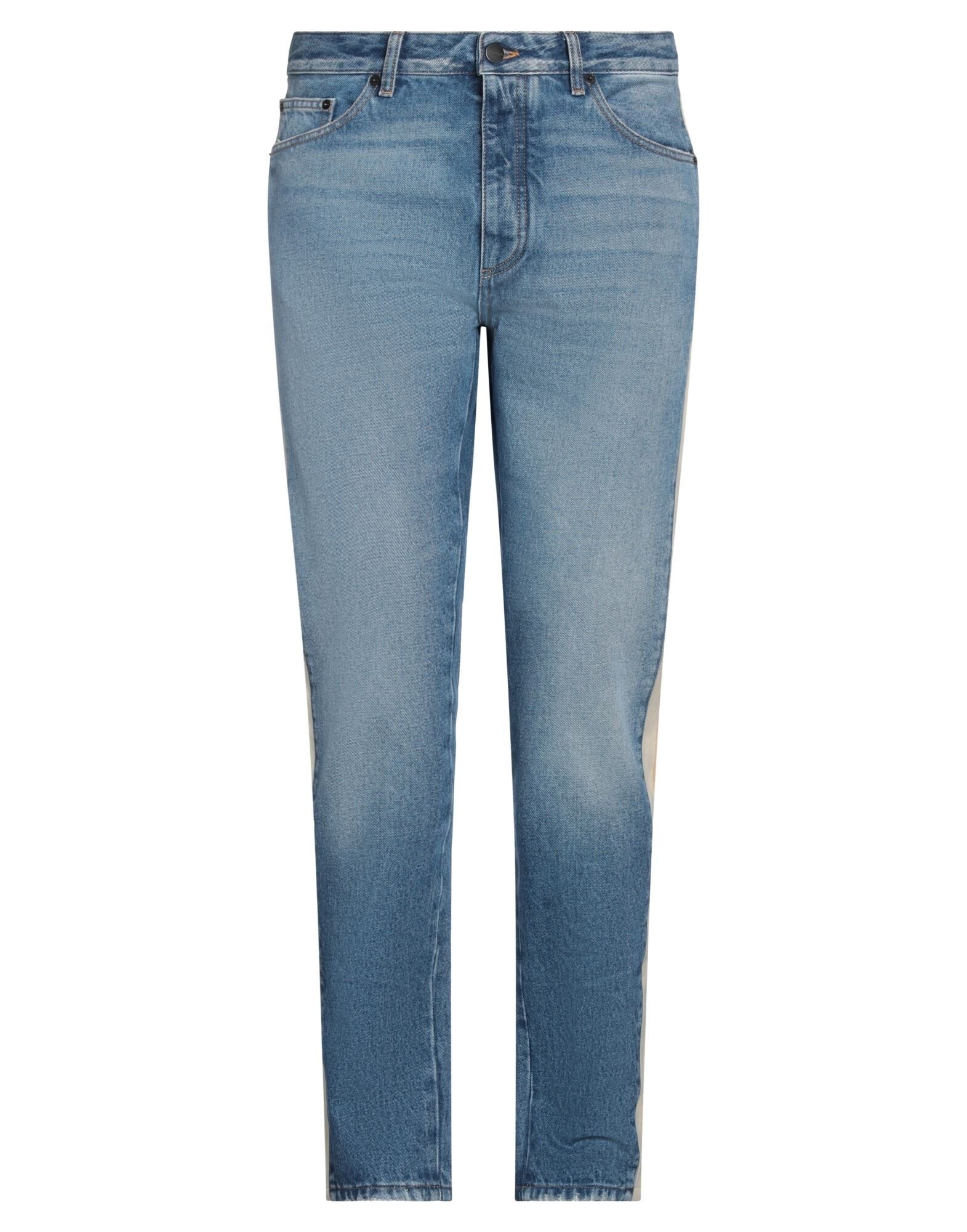 Blue Men's Denim Pants - 1