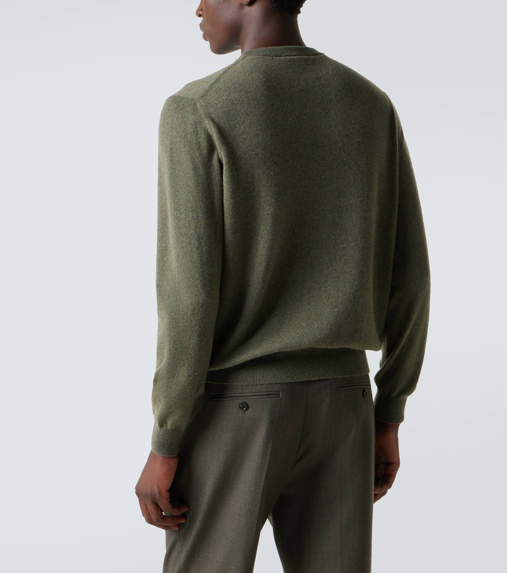 Cashmere crewneck sweater - 4