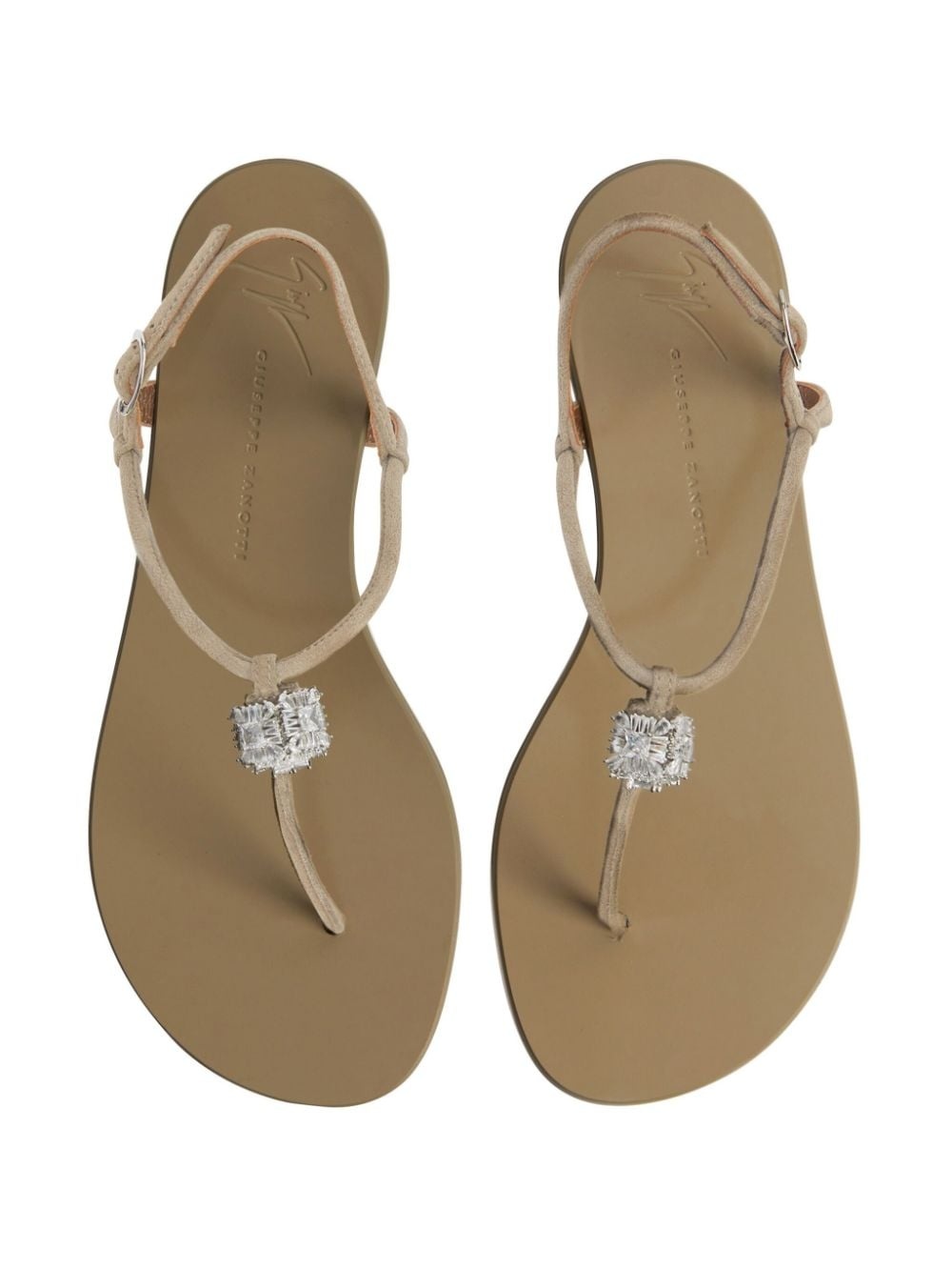 Maryland crystal-embellished sandals - 4