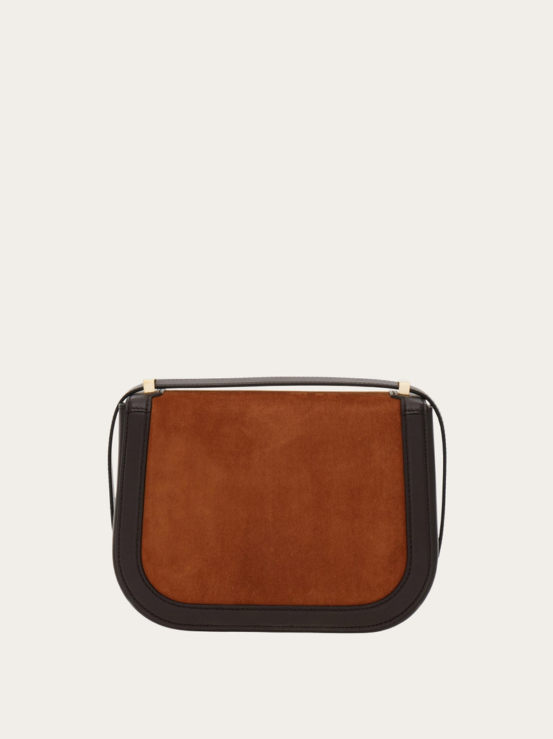 Double Gancini crossbody bag (XS) 5