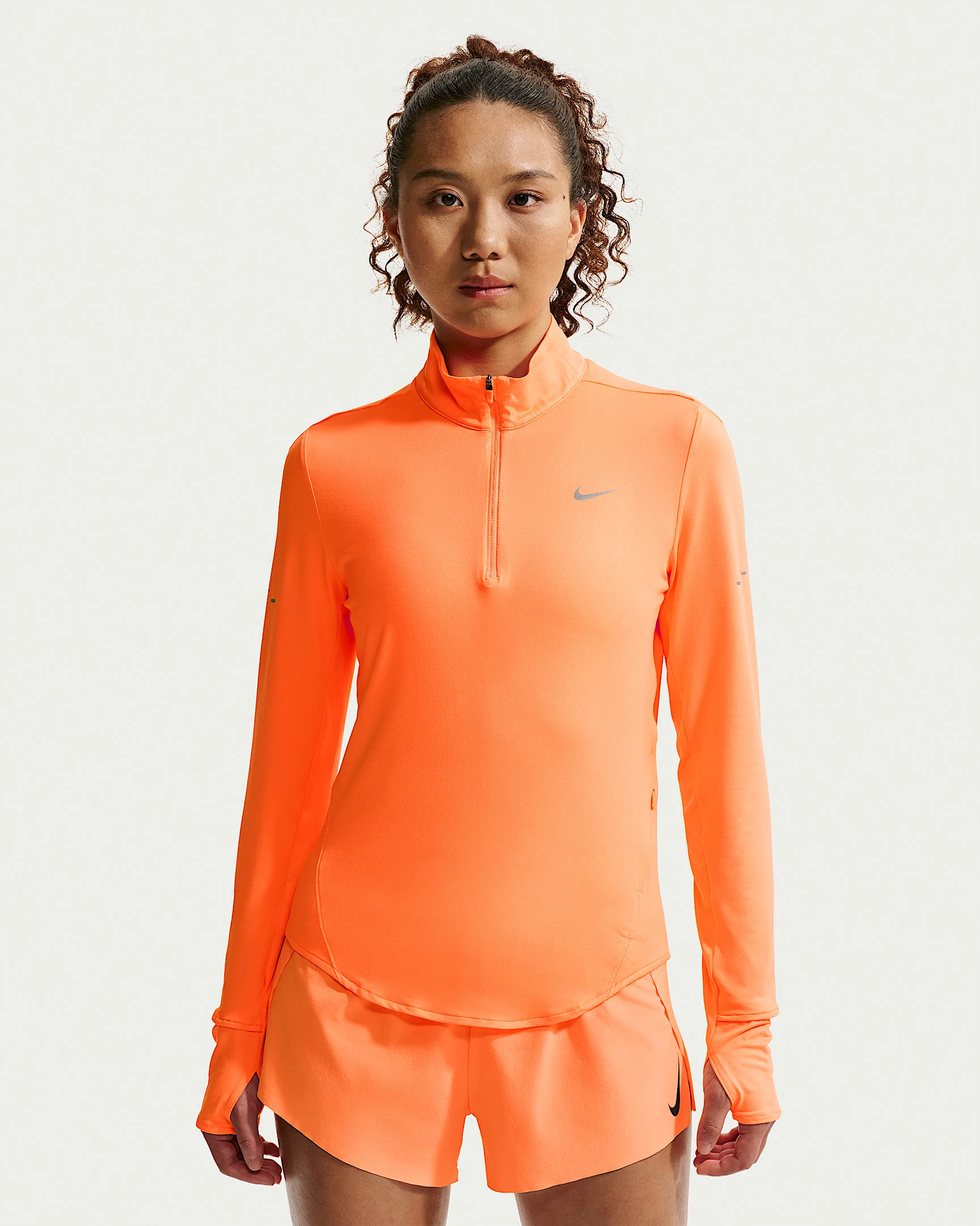 Nike Swift Women's Dri-FIT UV 1/4-Zip Running Top - 1