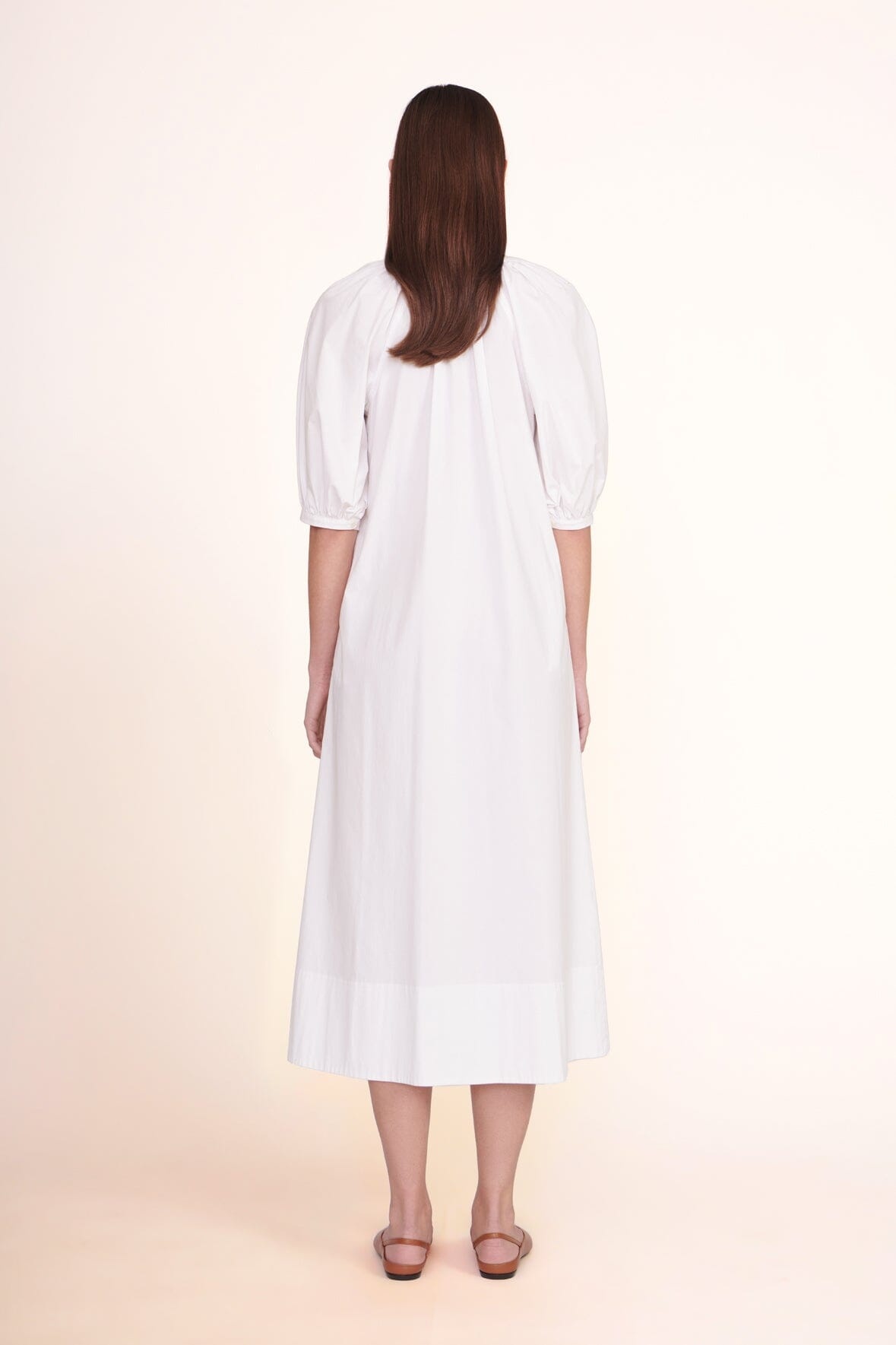 STAUD VINCENT DRESS | WHITE - 5