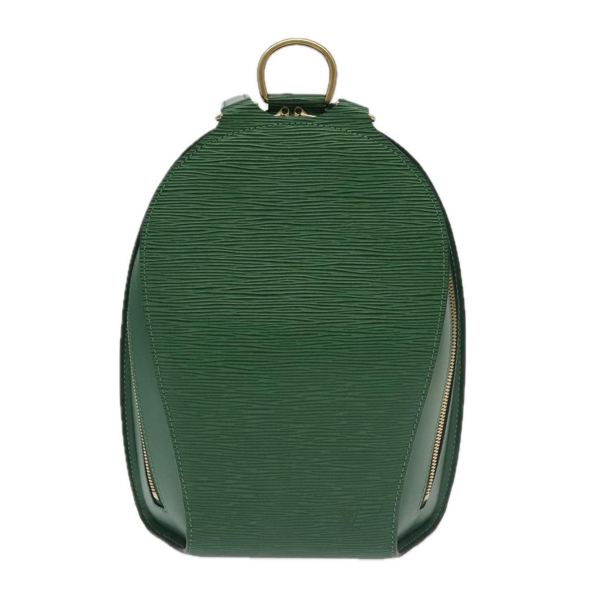 LOUIS VUITTON Epi Mabillon Backpack Green M52234 - 13
