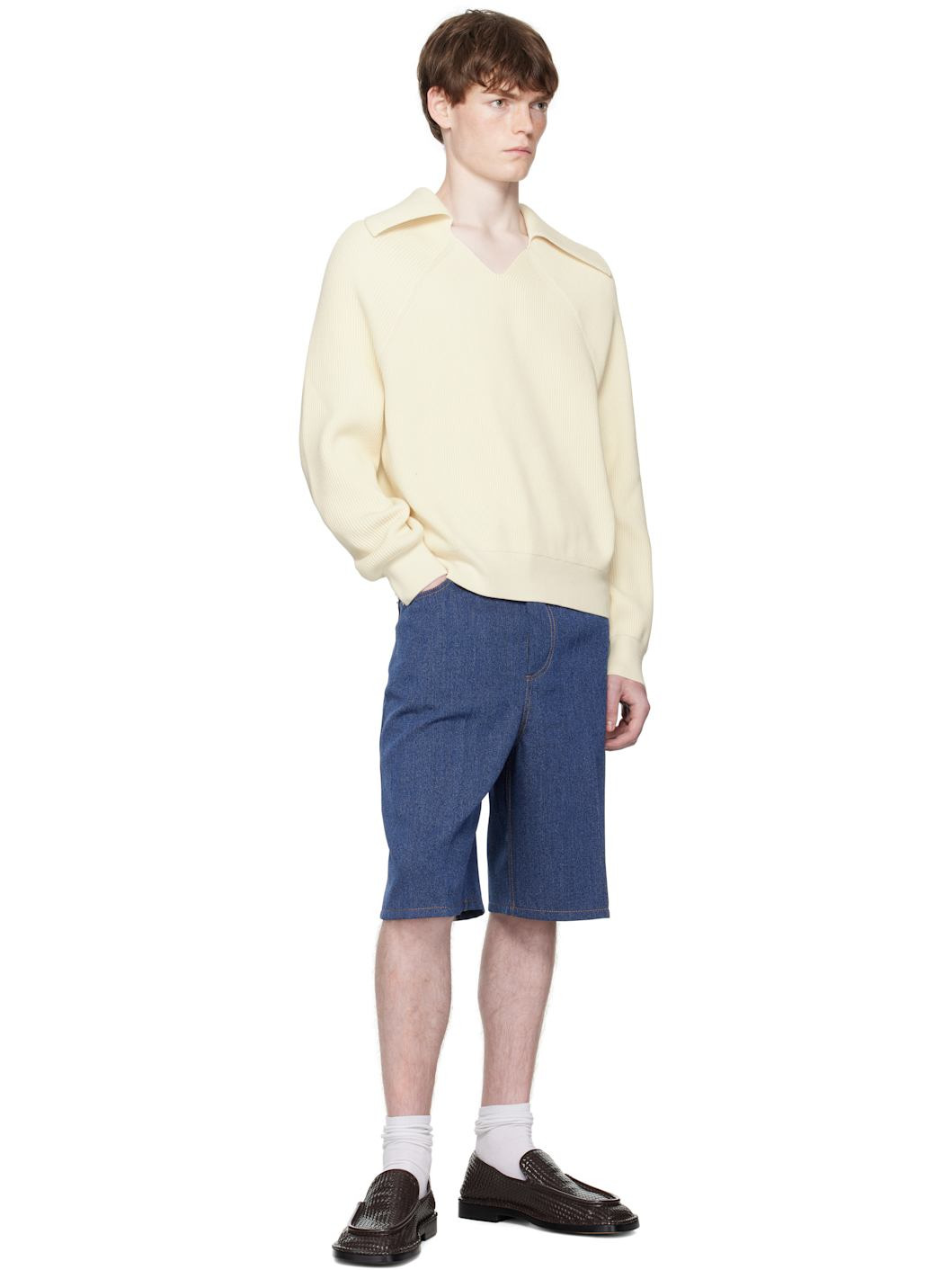Off-White English Rib Sweater - 4