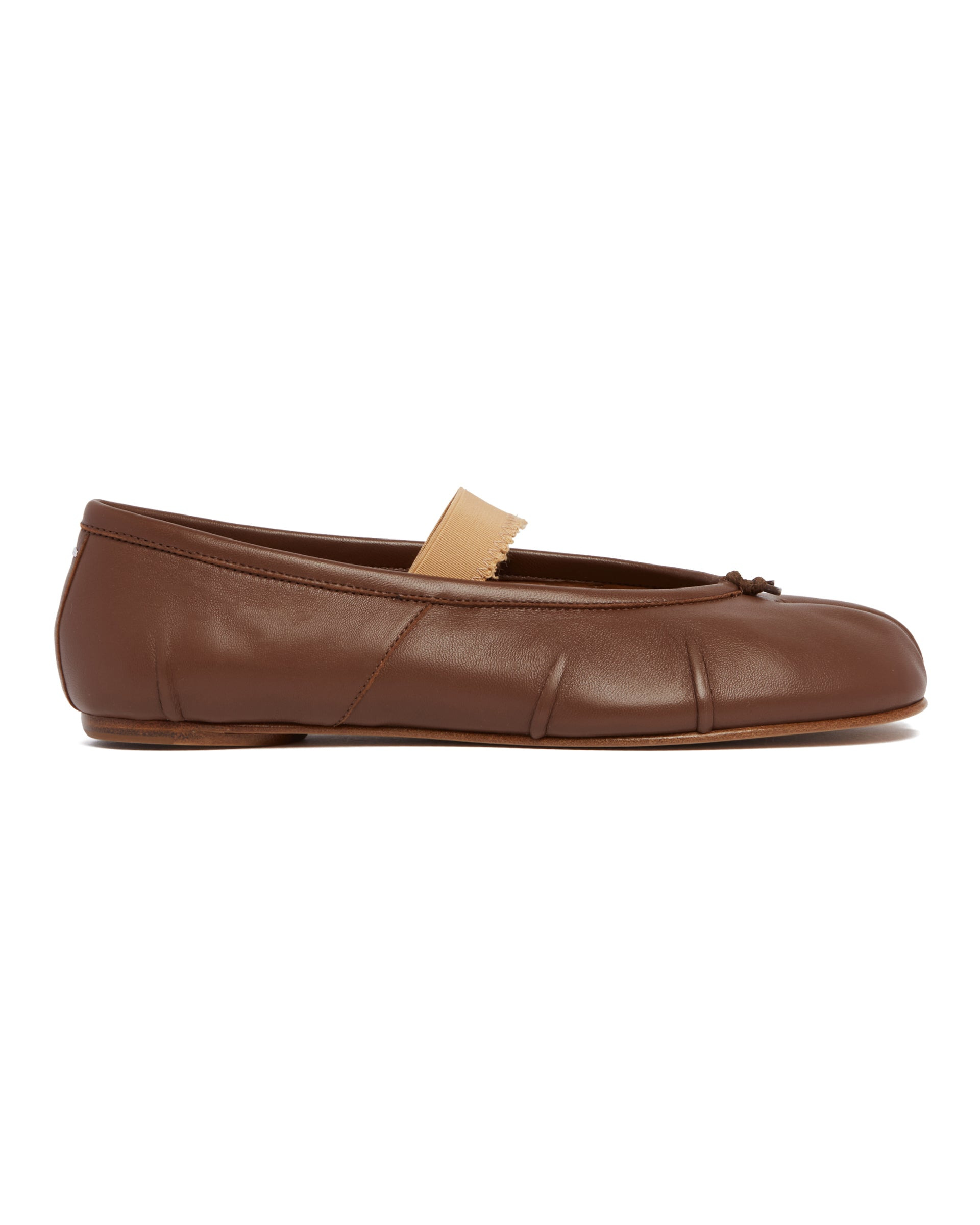 Brown Tabi Flats - 2