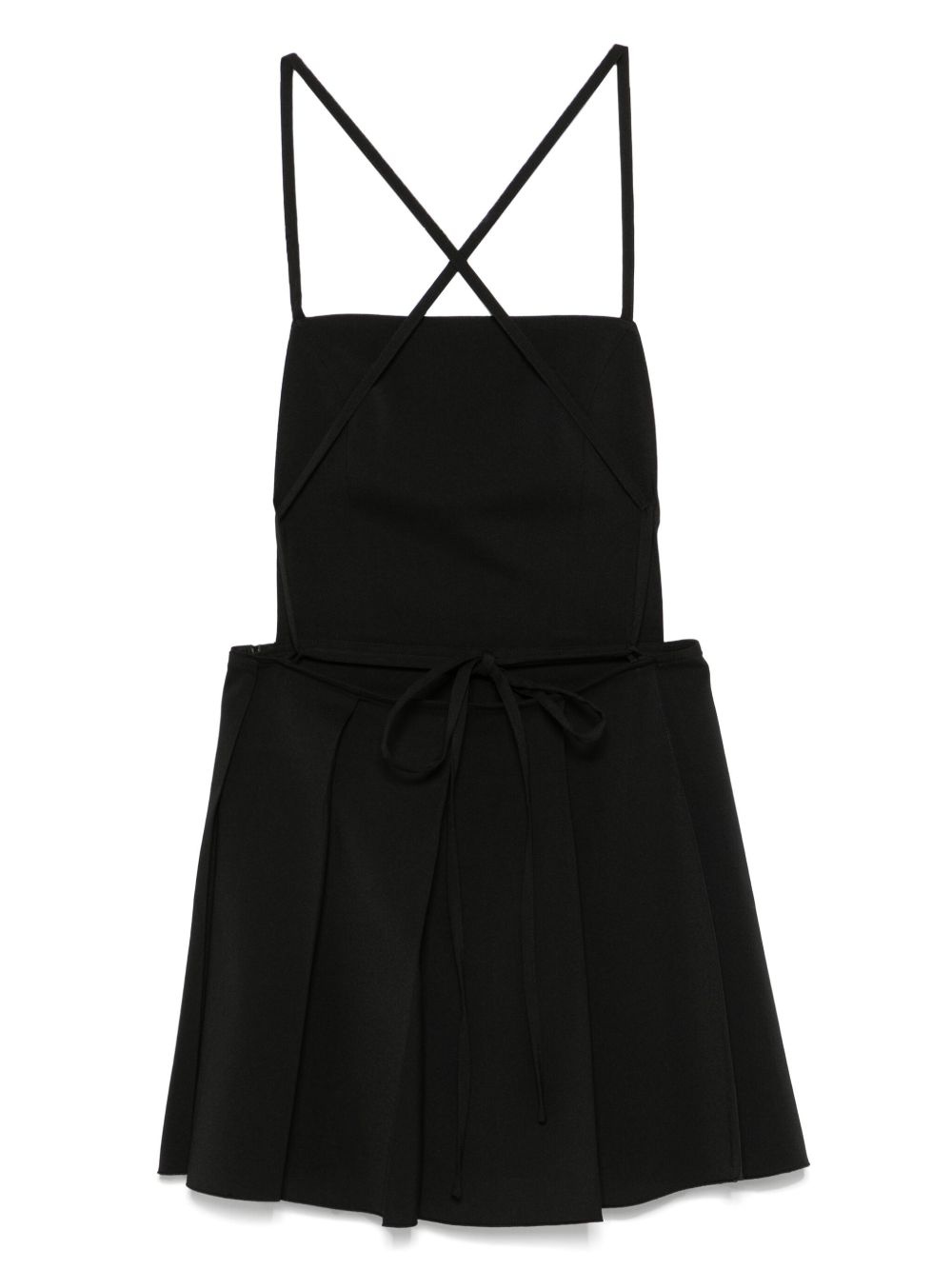 pleated mini dress - 2