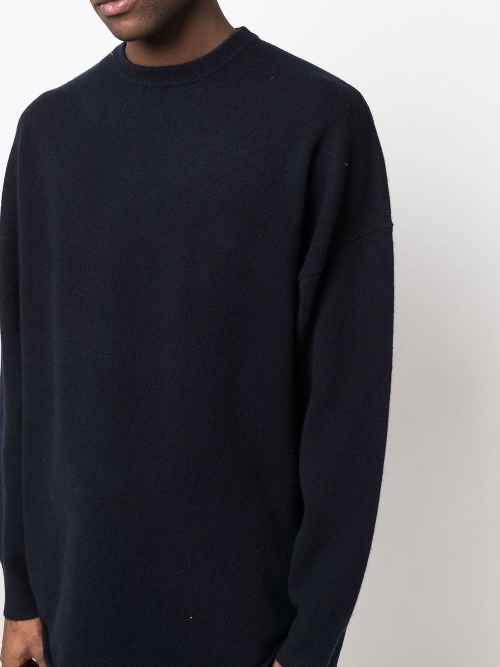 crew neck cashmere jumper - 6